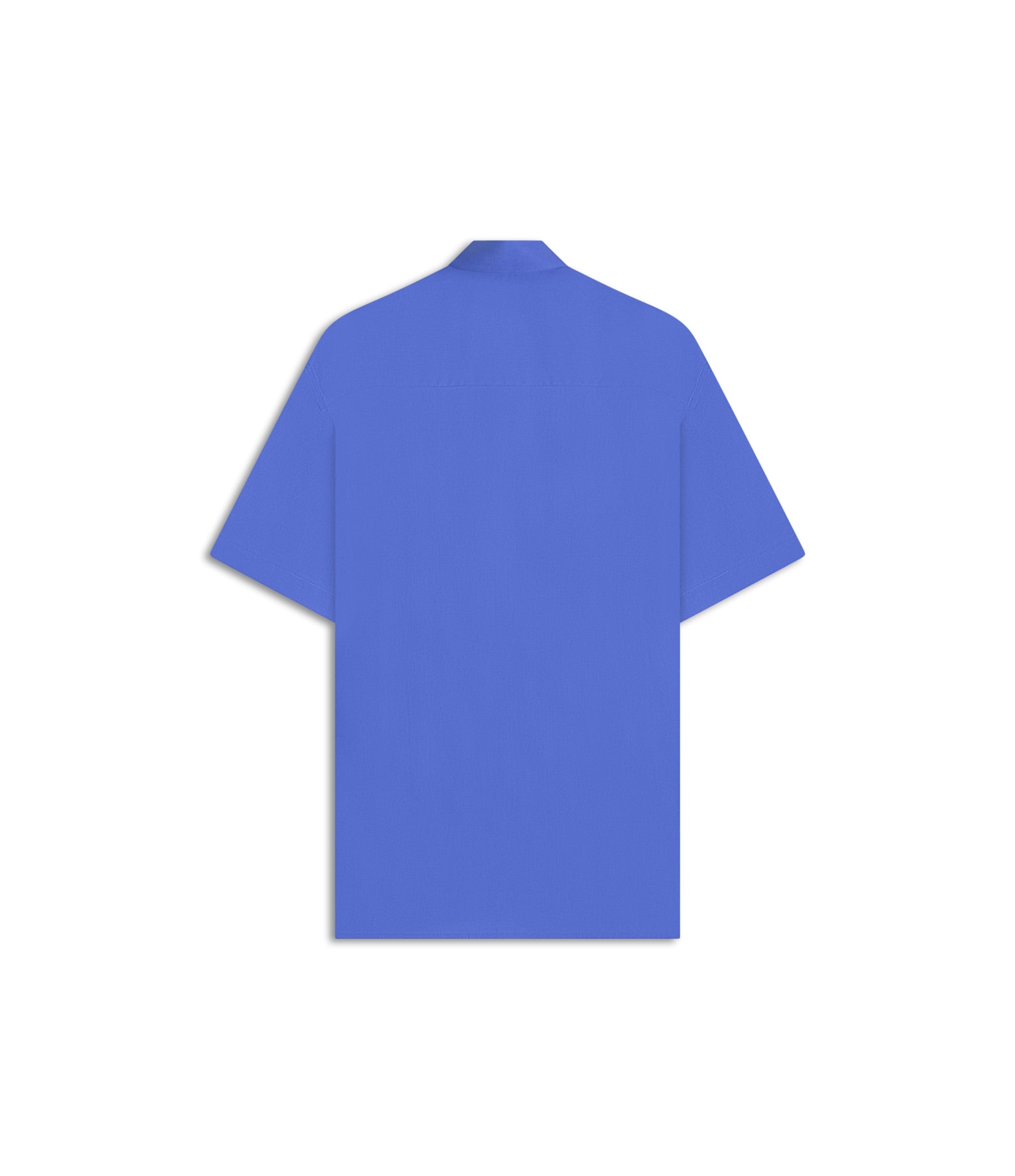 Camisa Tricoline  Azul Pervante