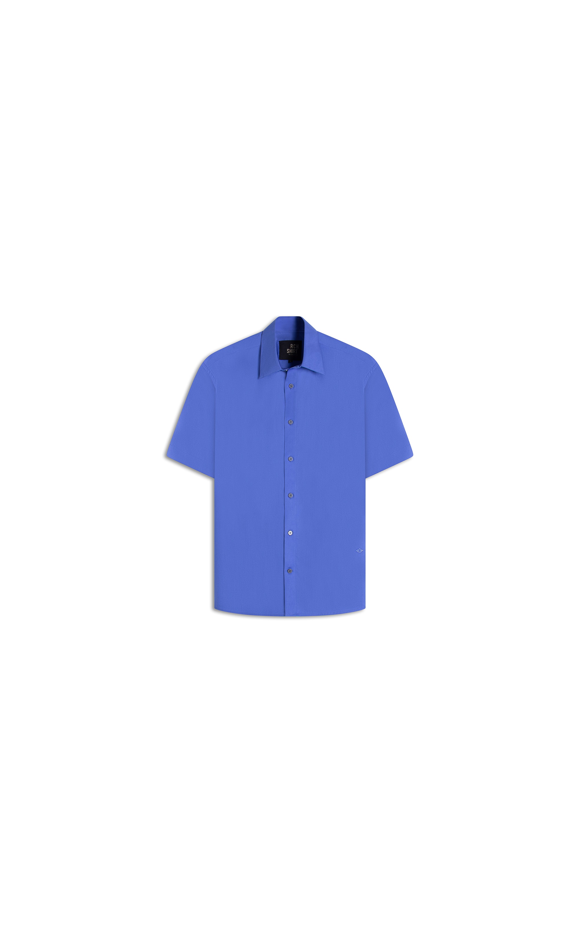 Camisa Tricoline Azul Pervante