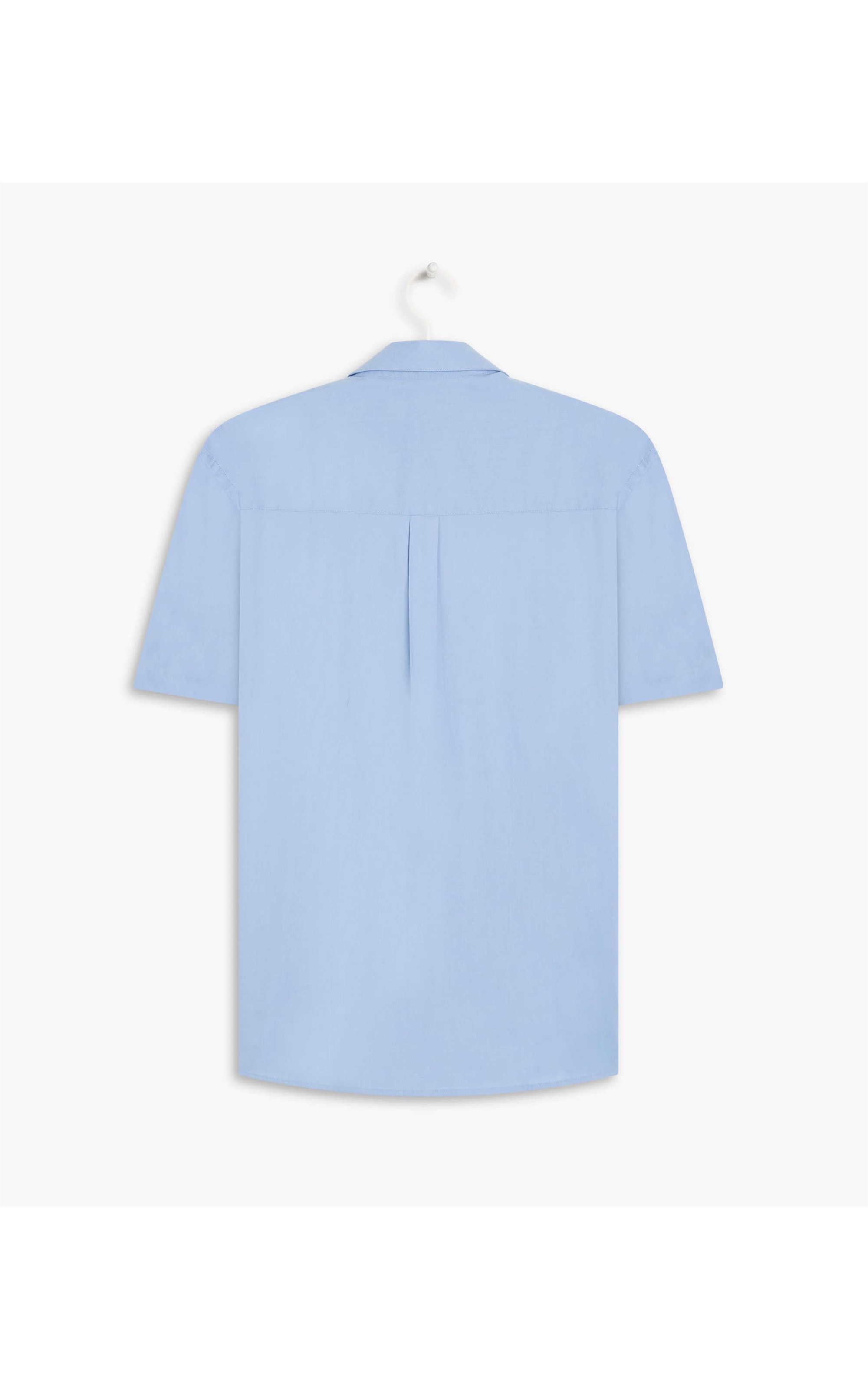 Camisa Tricoline Azul Seco