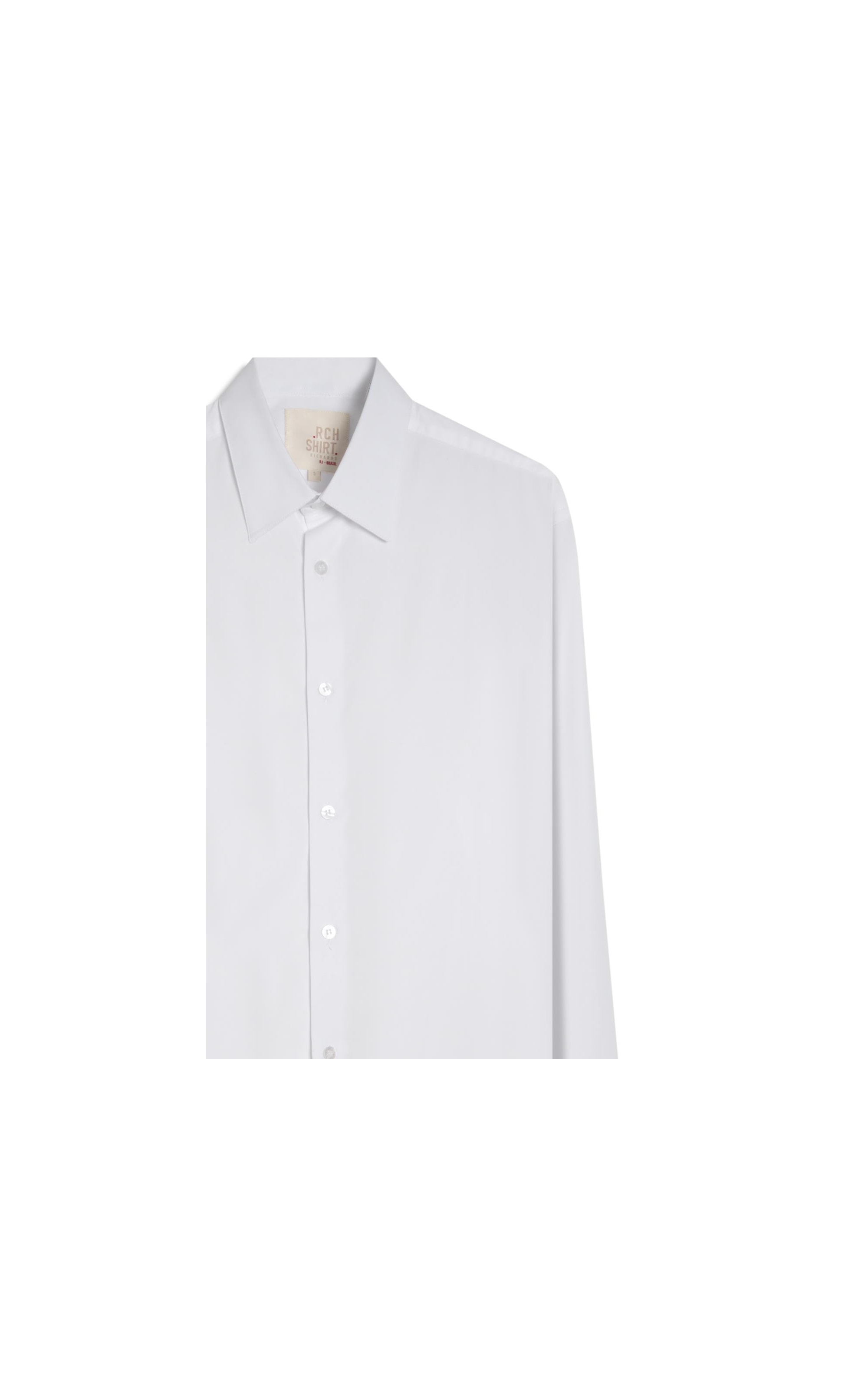 Camisa Tricoline Branco