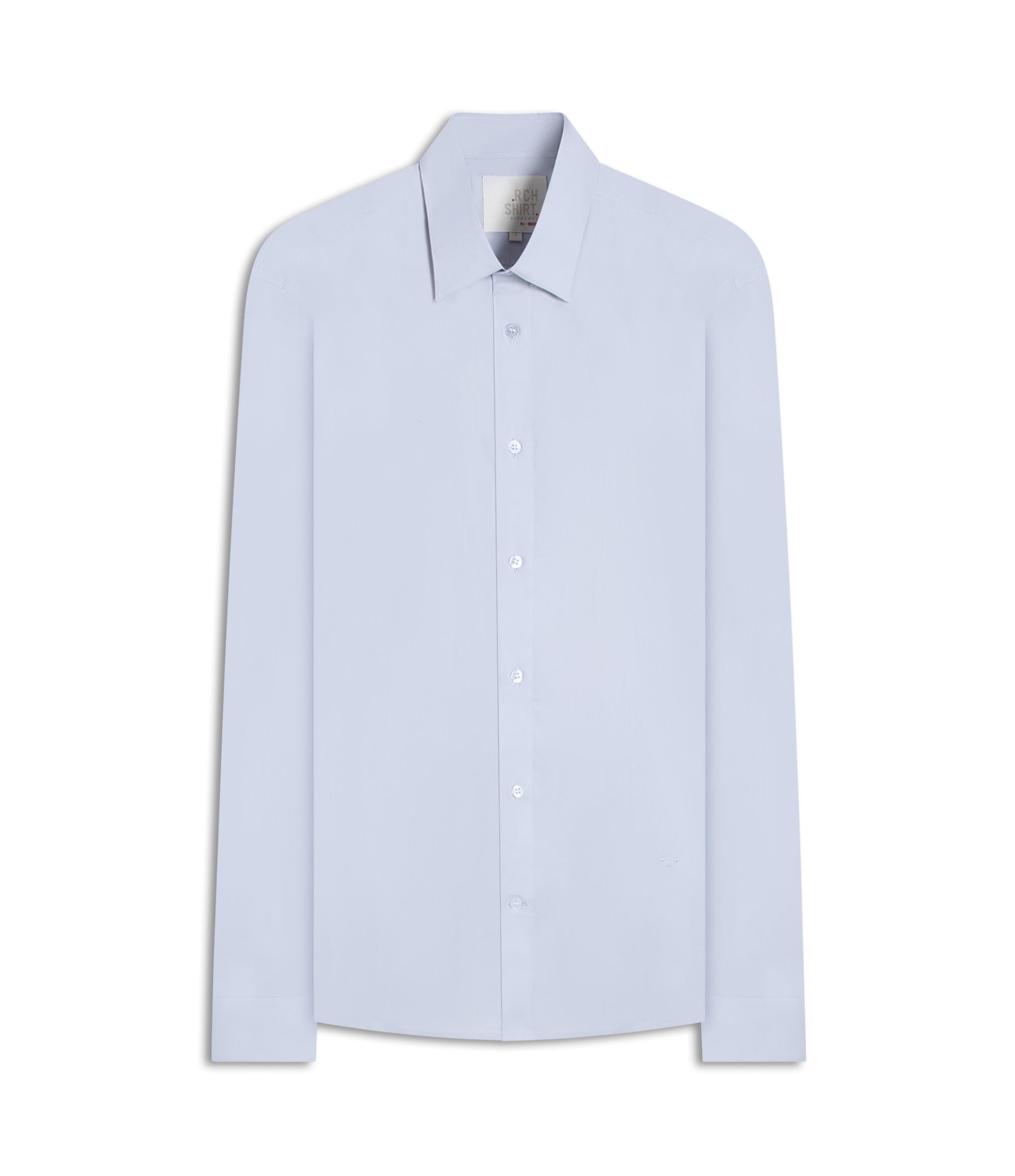 Camisa Tricoline Cinza Claro