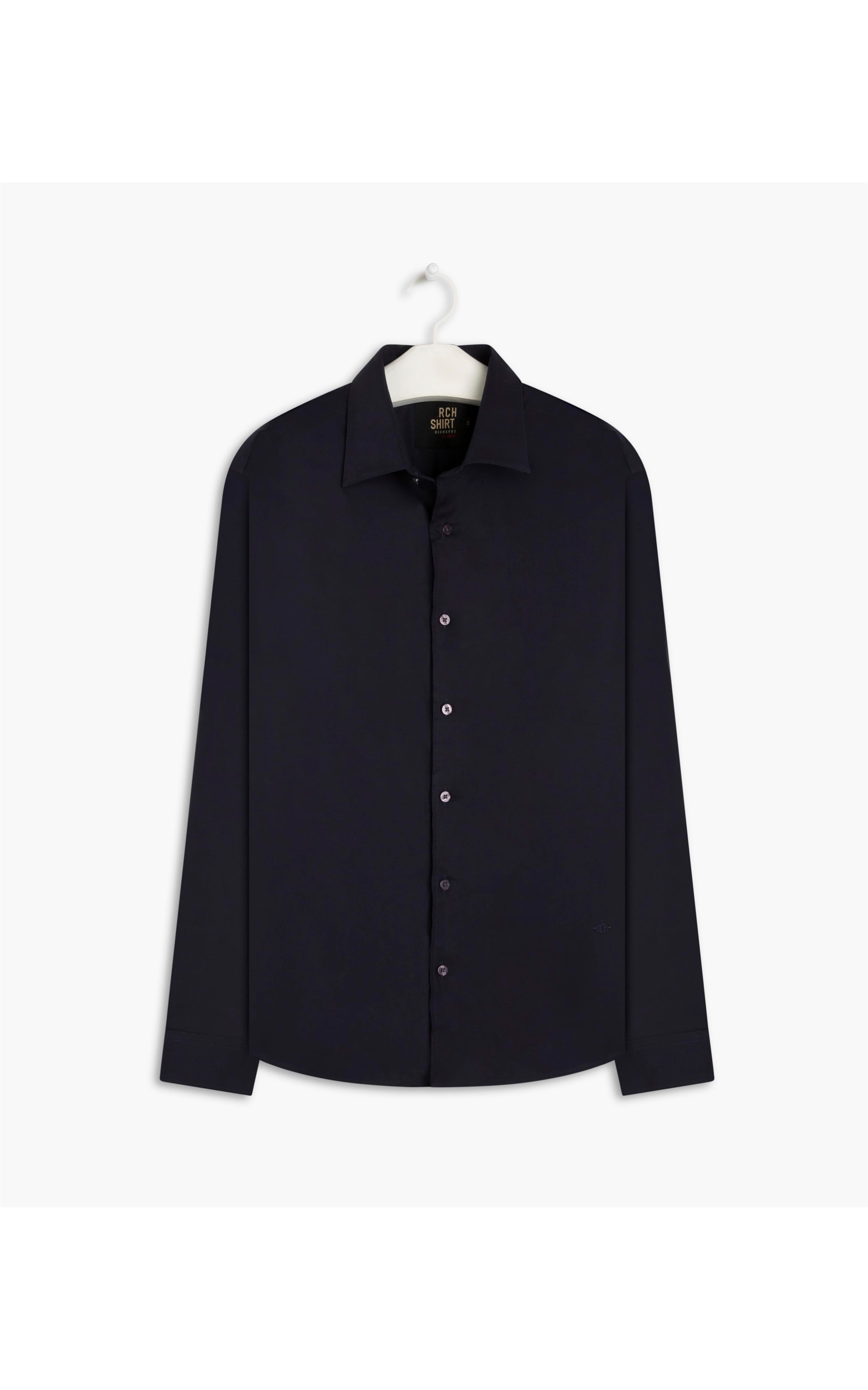 Camisa Tricoline Dark Navy