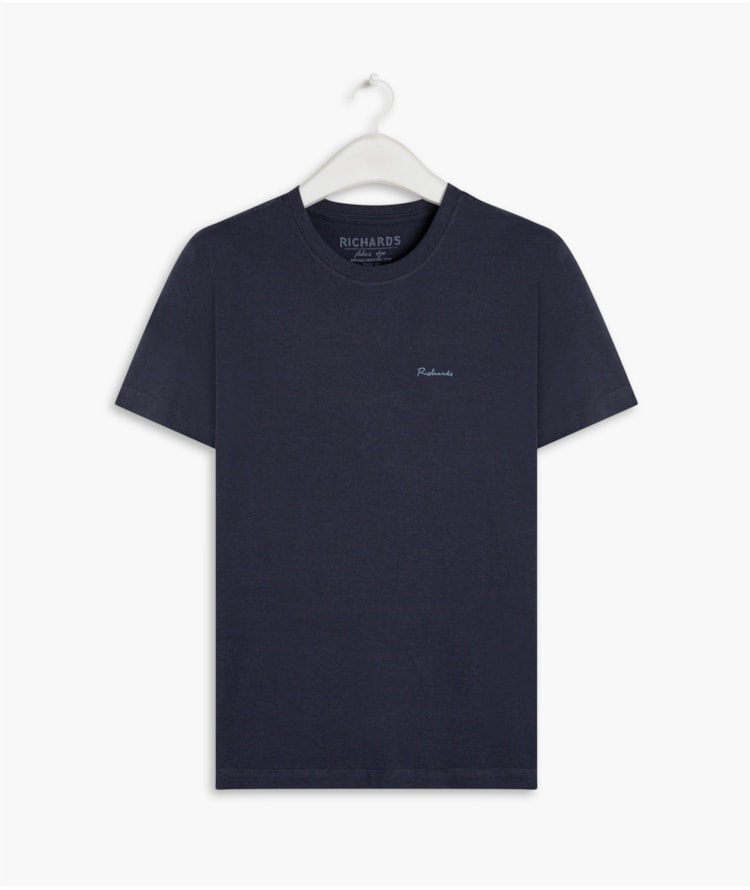 Camisa Tricoline Dark Navy