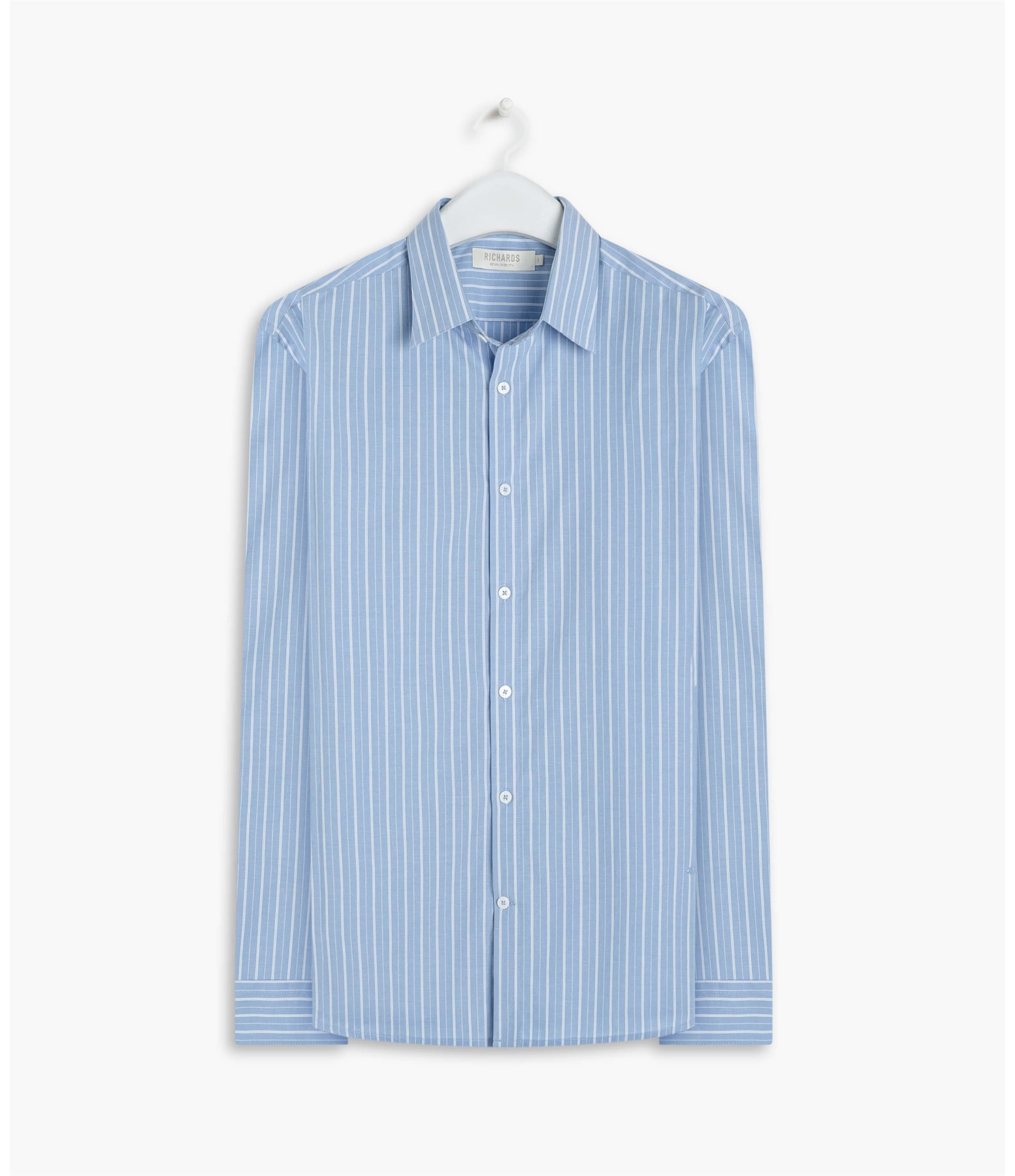  Camisa Tricoline Ft Vilhena Azul Bic