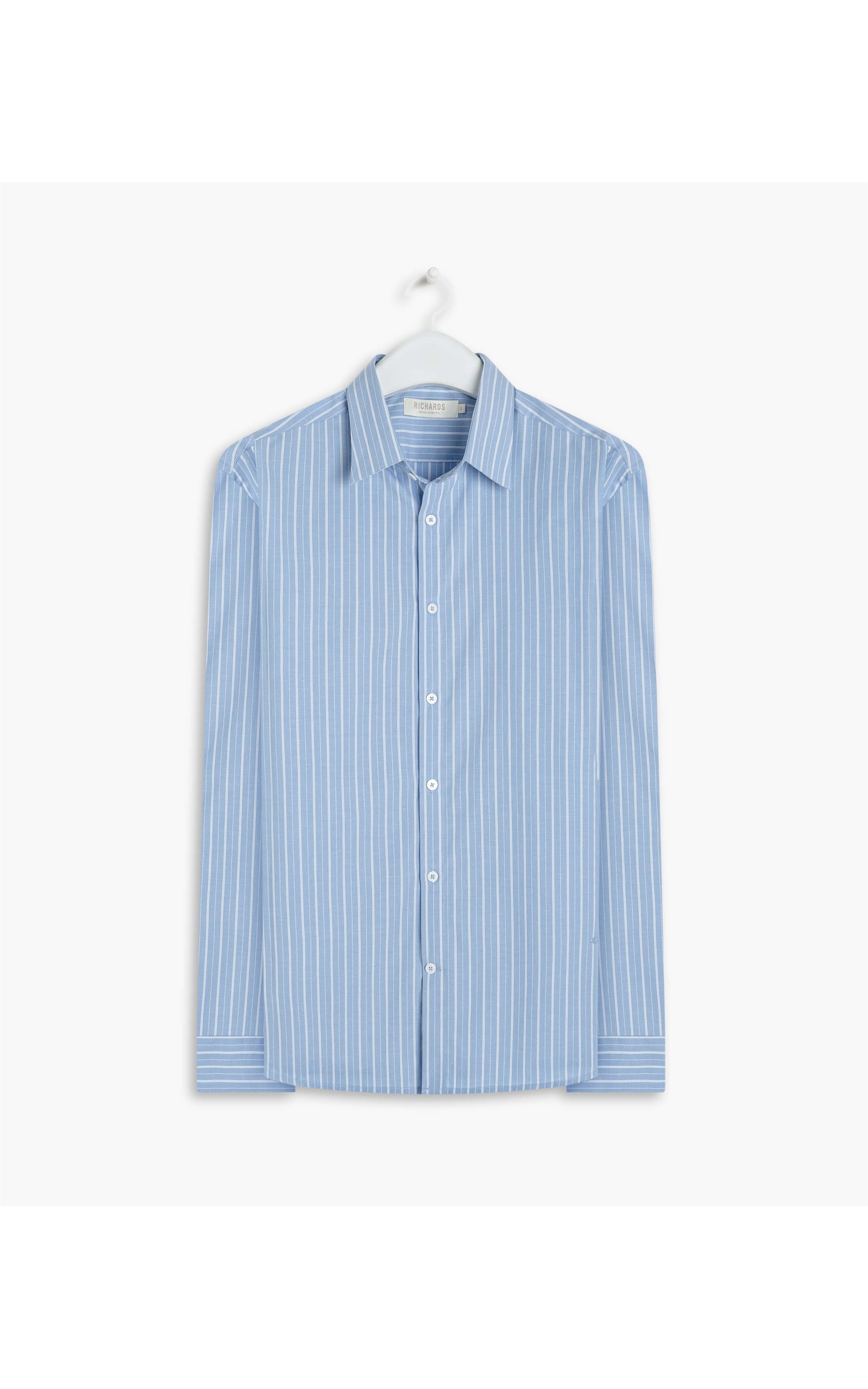  Camisa Tricoline Ft Vilhena Azul Bic