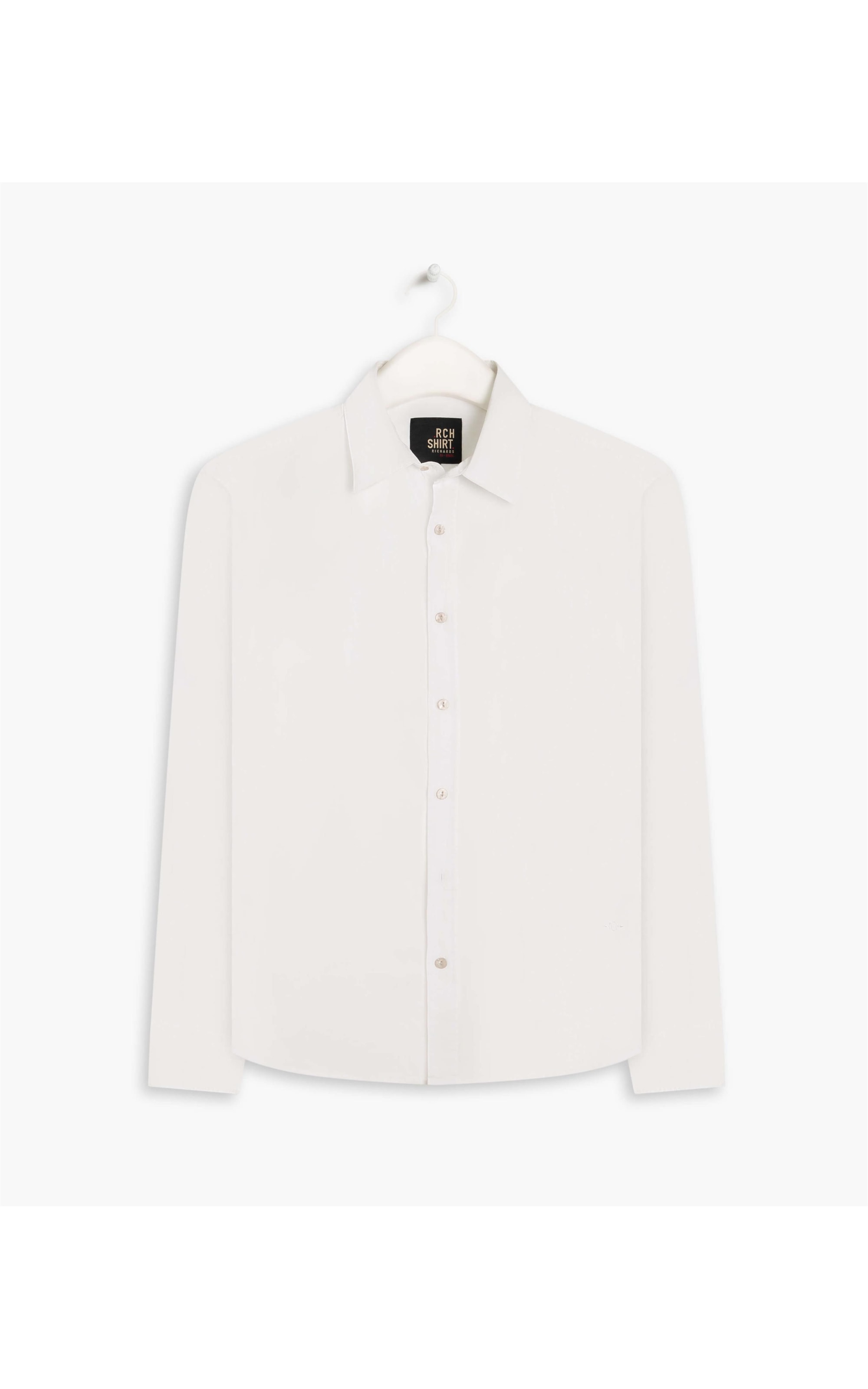 Camisa Tricoline Garment Dye Ml Branco