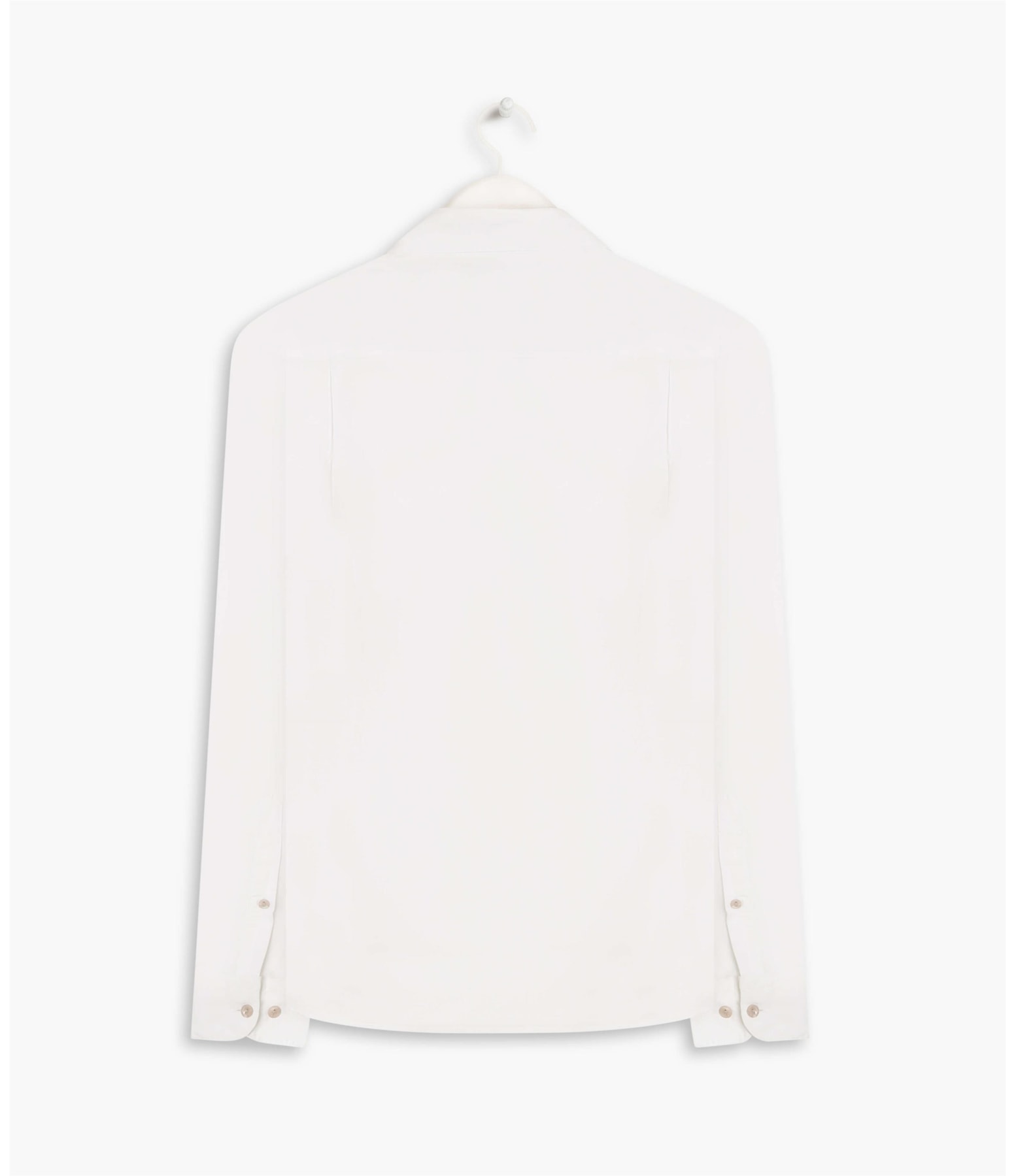 Camisa Tricoline Garment Dye Ml Branco