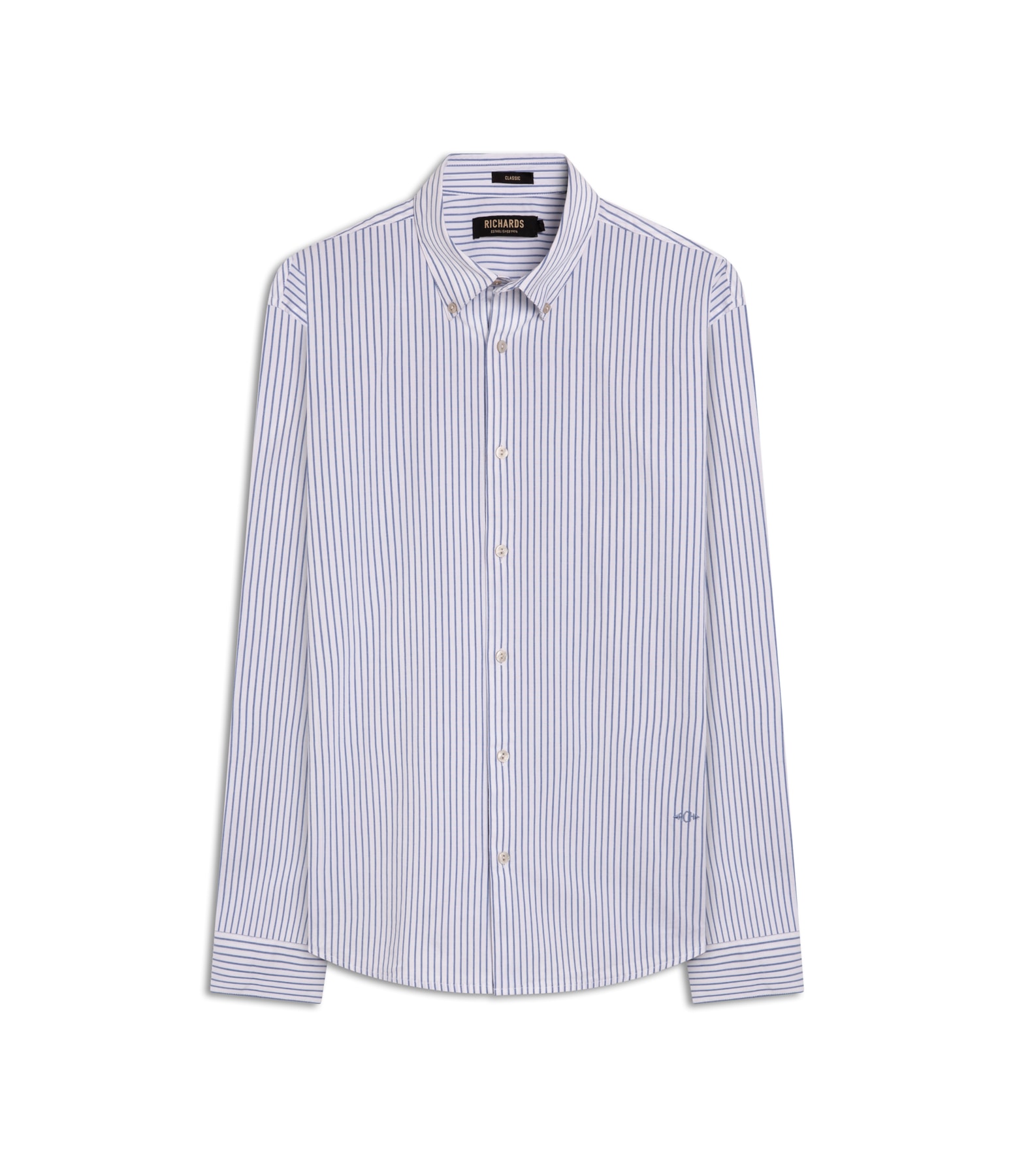 Camisa Tricoline Houston Azul Bic