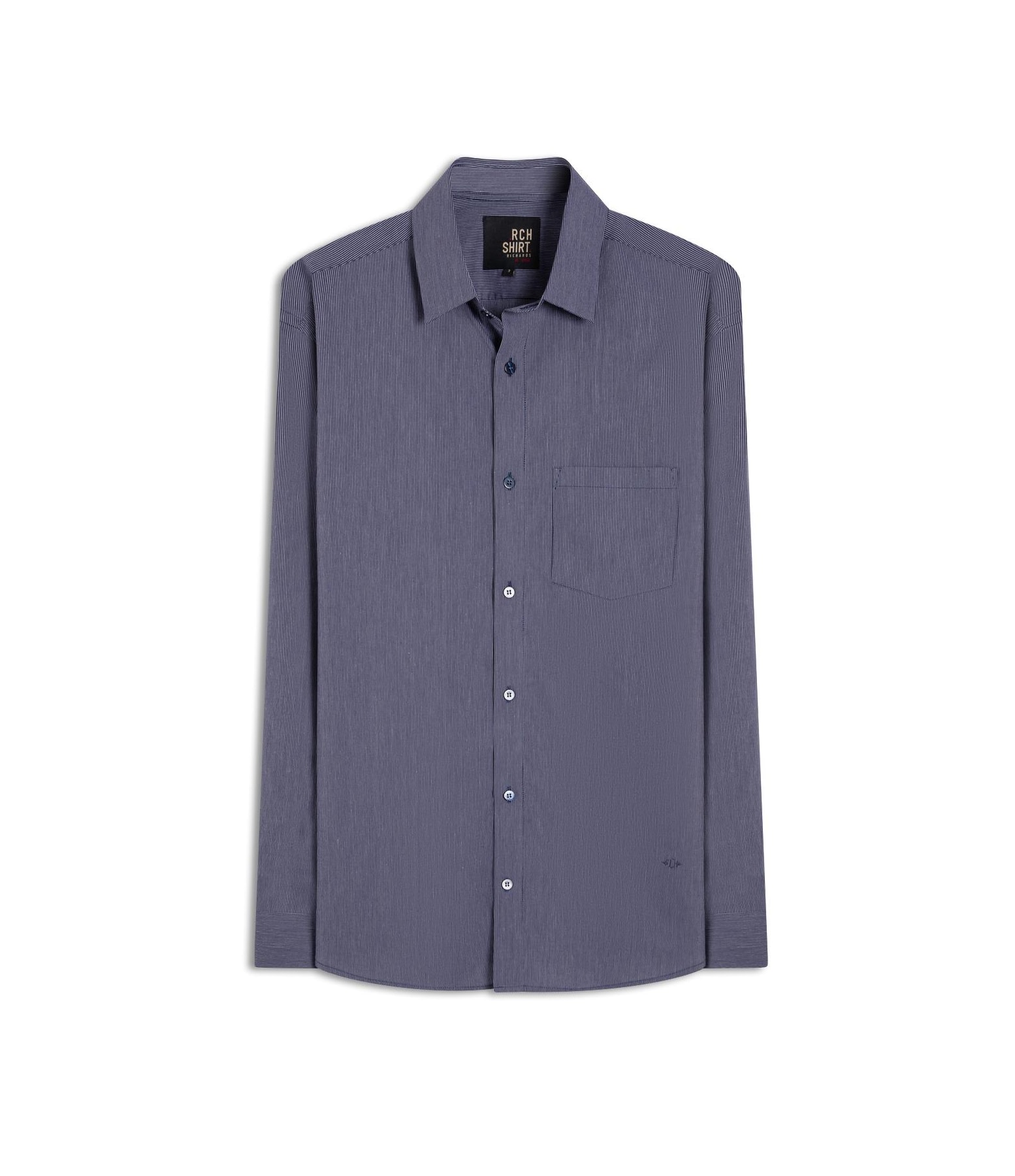 Camisa Tricoline Joao Ml Marinho