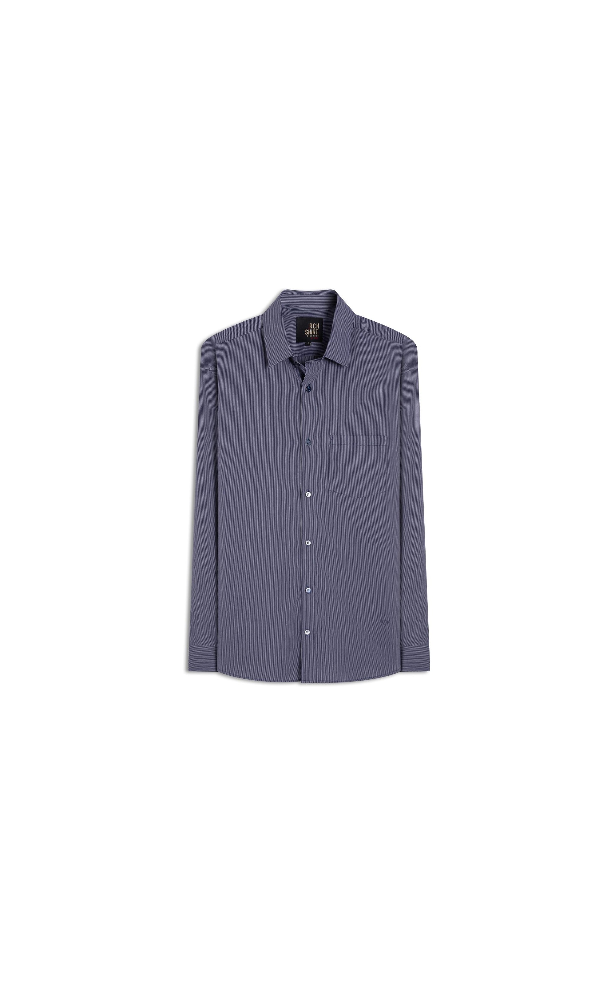 Camisa Tricoline Joao Ml Marinho