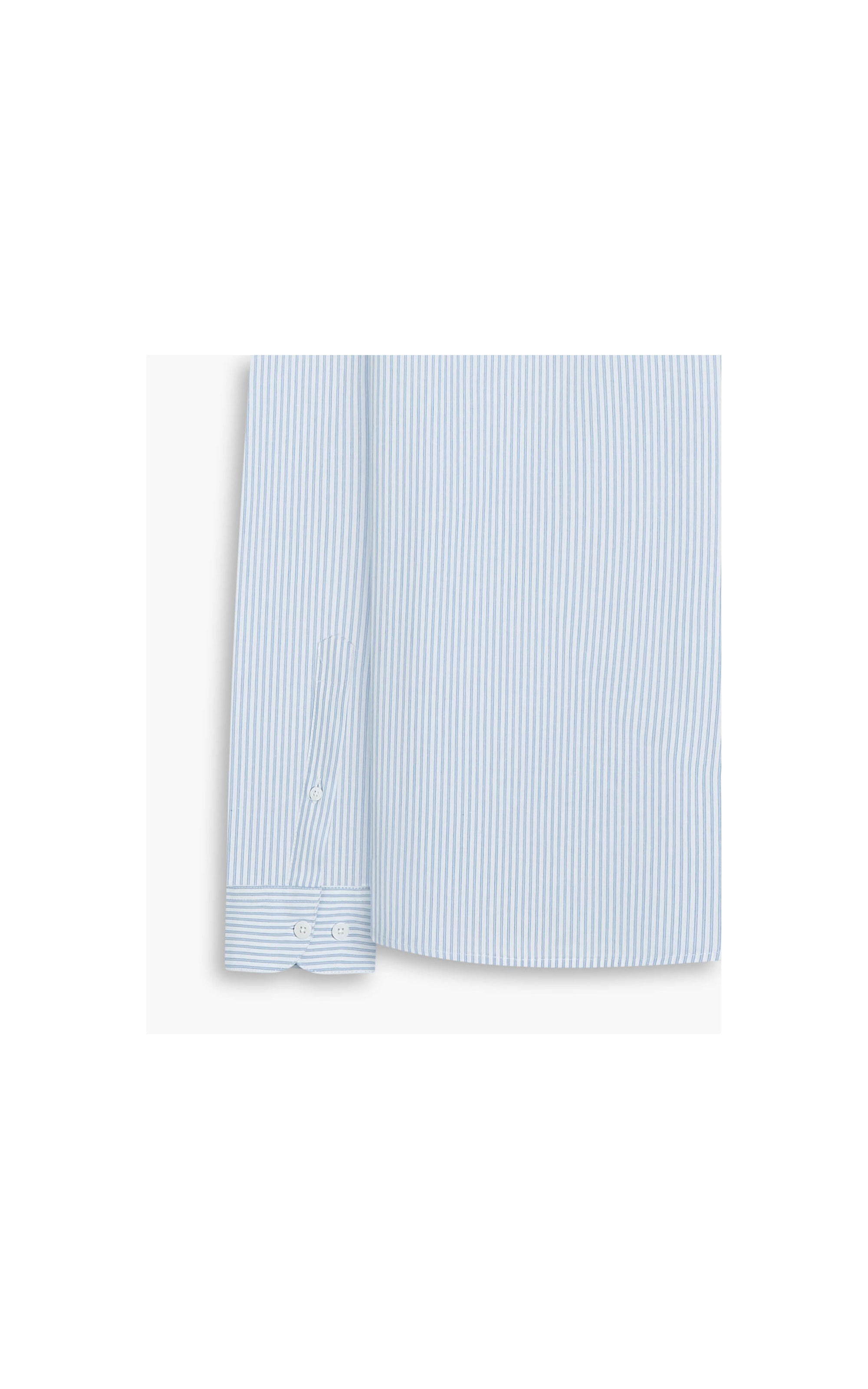 Camisa Tricoline Lennon Ml Azul Claro