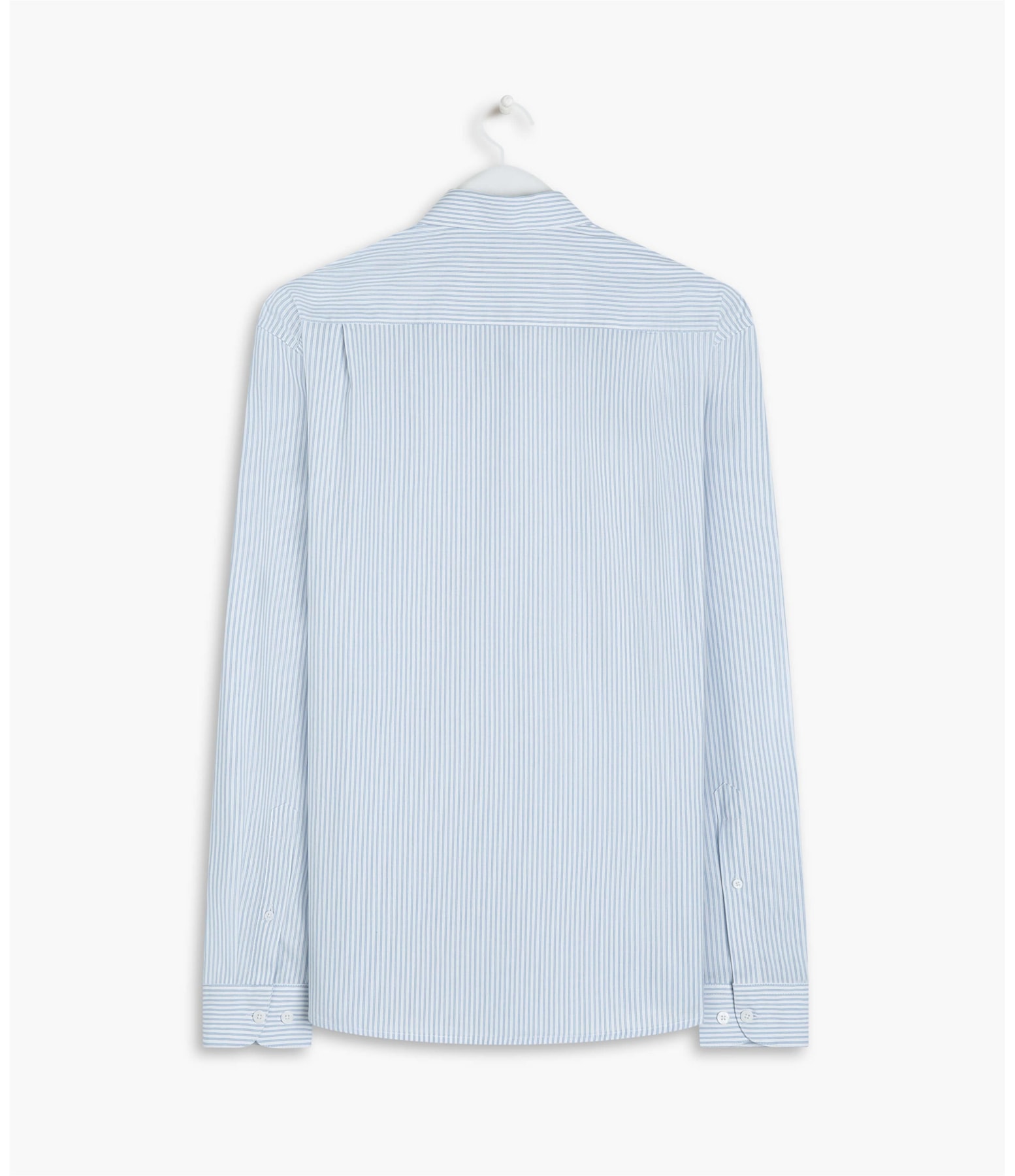 Camisa Tricoline Lennon Ml Azul Claro