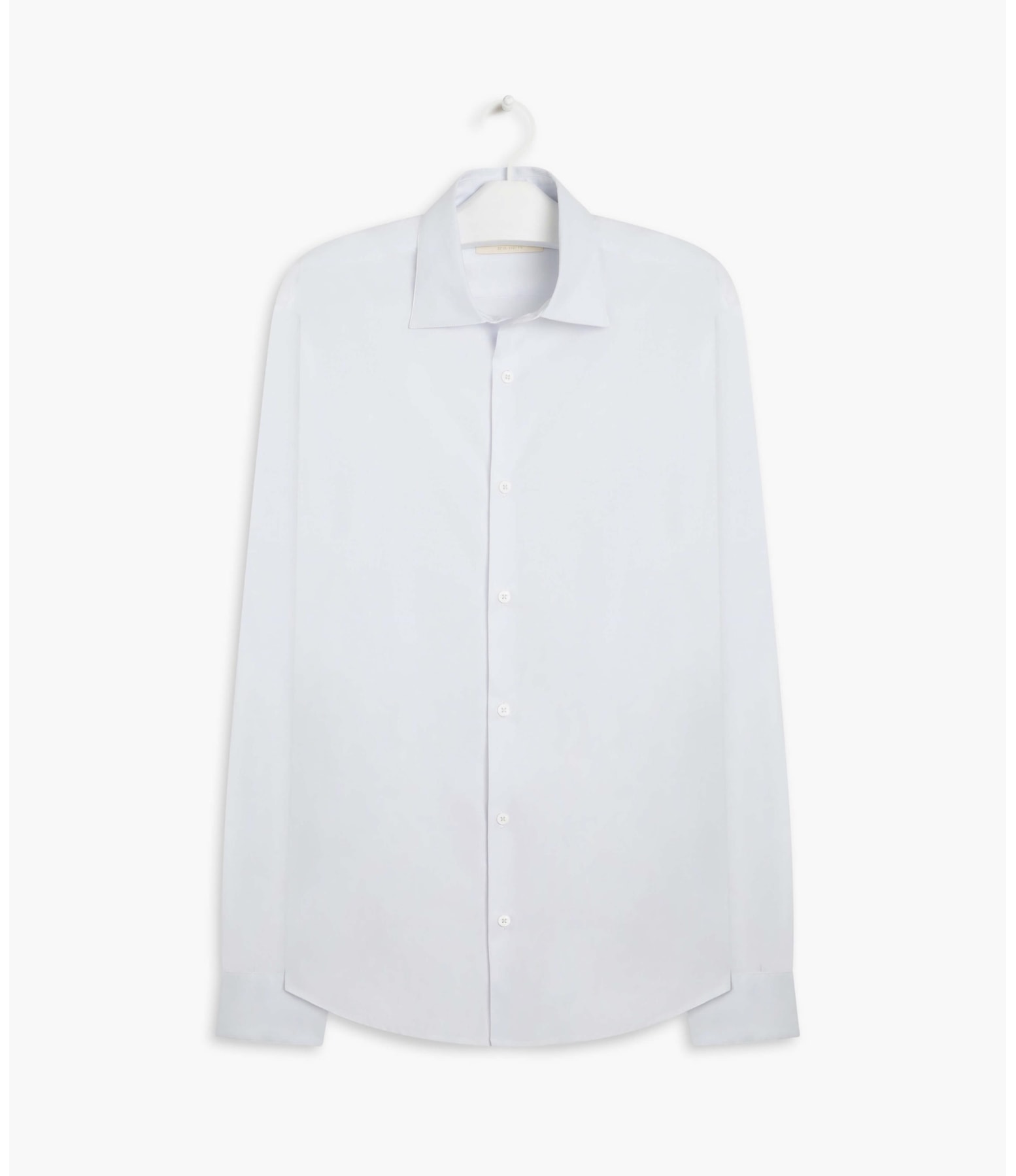 Camisa Tricoline Lisa Ml Branco