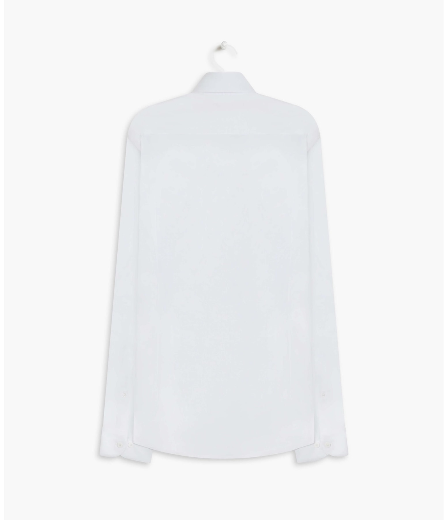 Camisa Tricoline Lisa Ml Branco