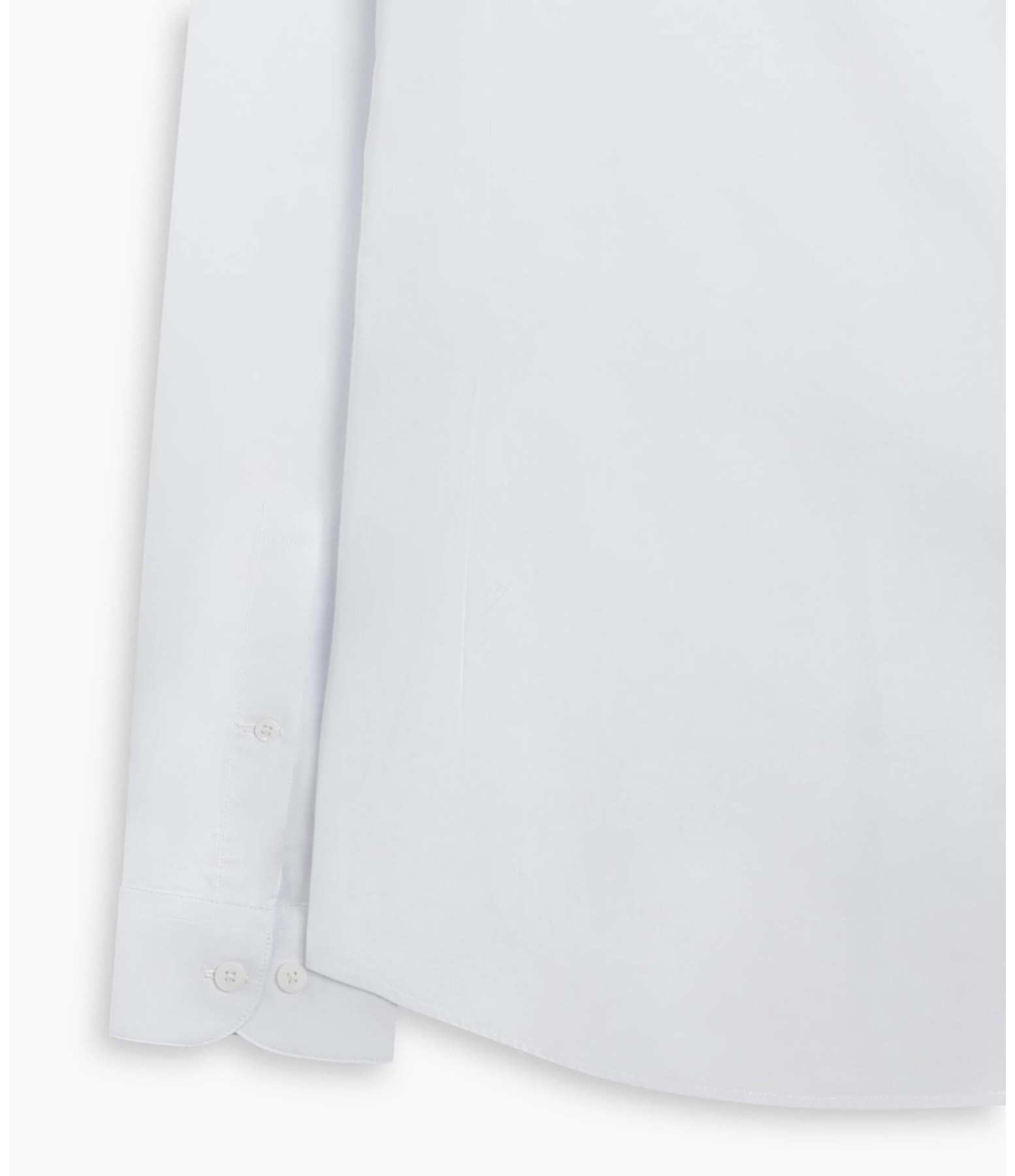 Camisa Tricoline Lisa Ml Branco