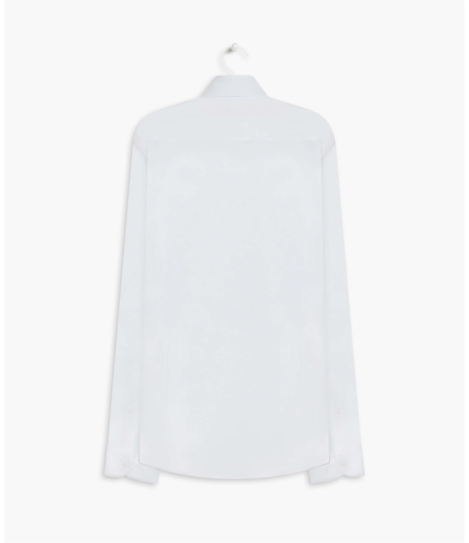 Camisa Tricoline Lisa Ml Branco