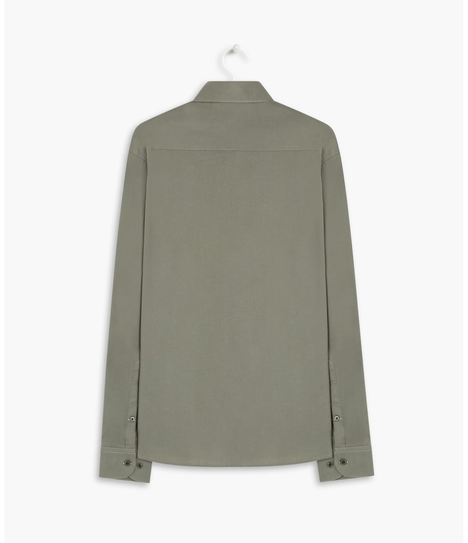 Camisa Tricoline Lisa Ml Charcoal