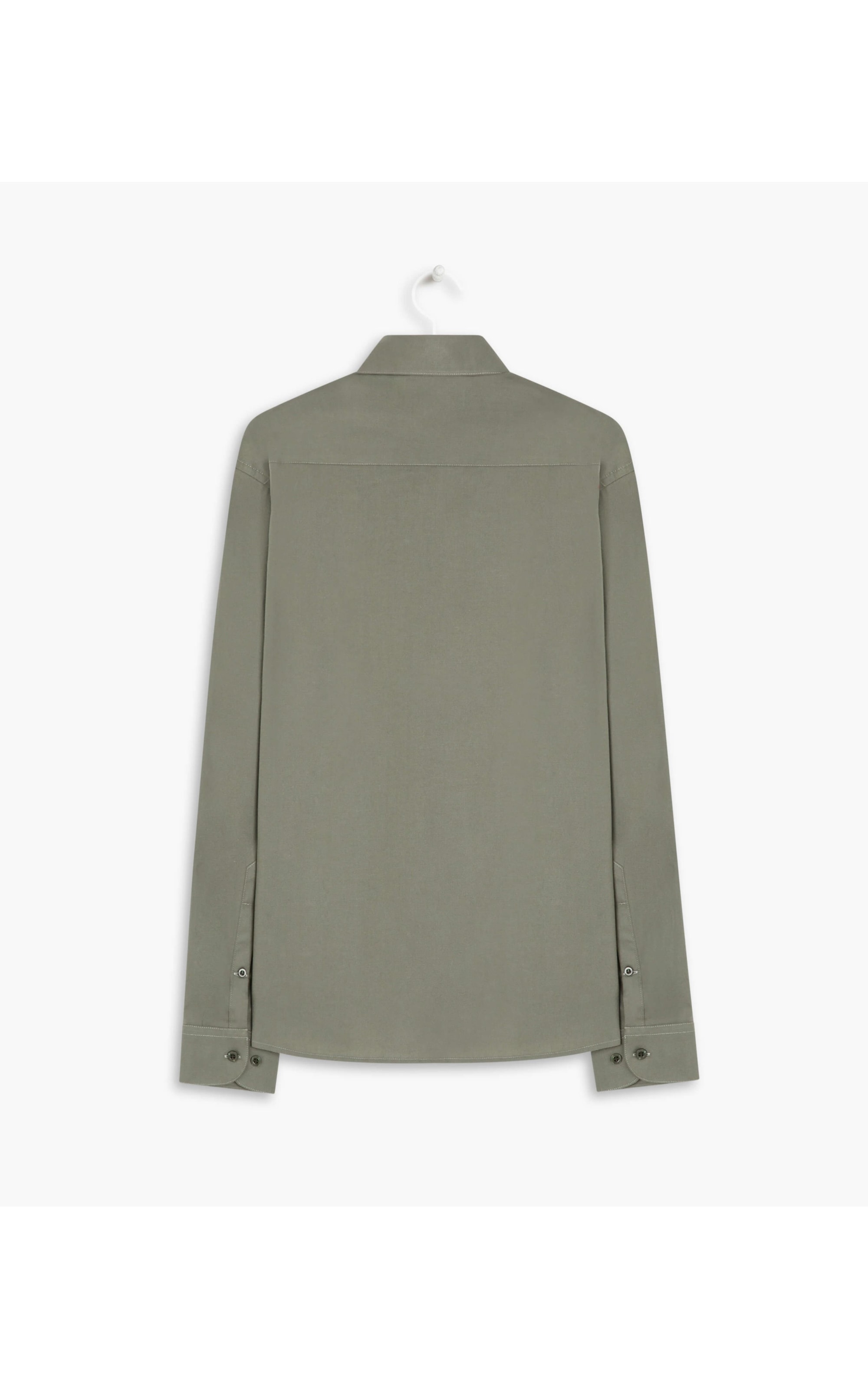 Camisa Tricoline Lisa Ml Charcoal