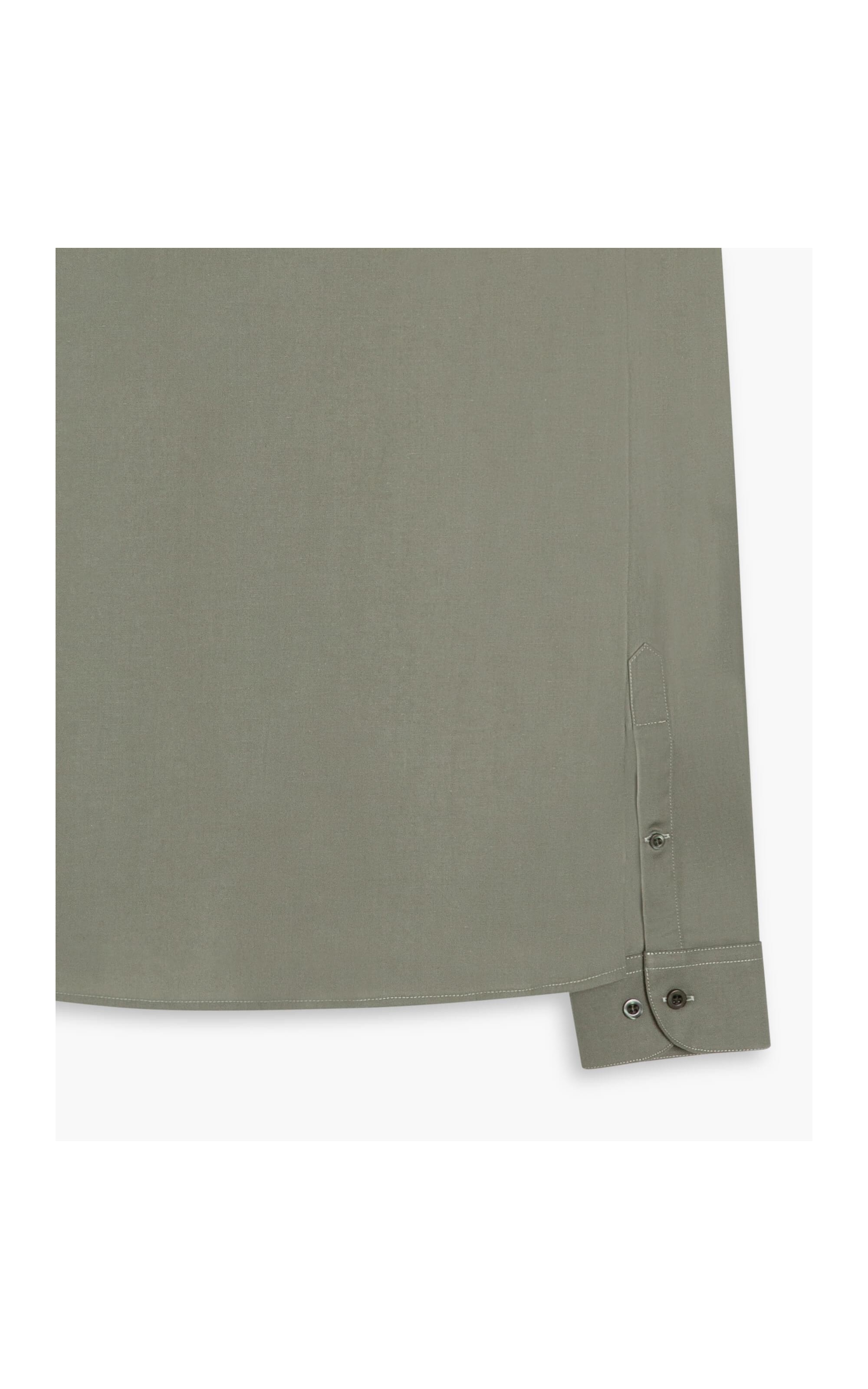 Camisa Tricoline Lisa Ml Charcoal