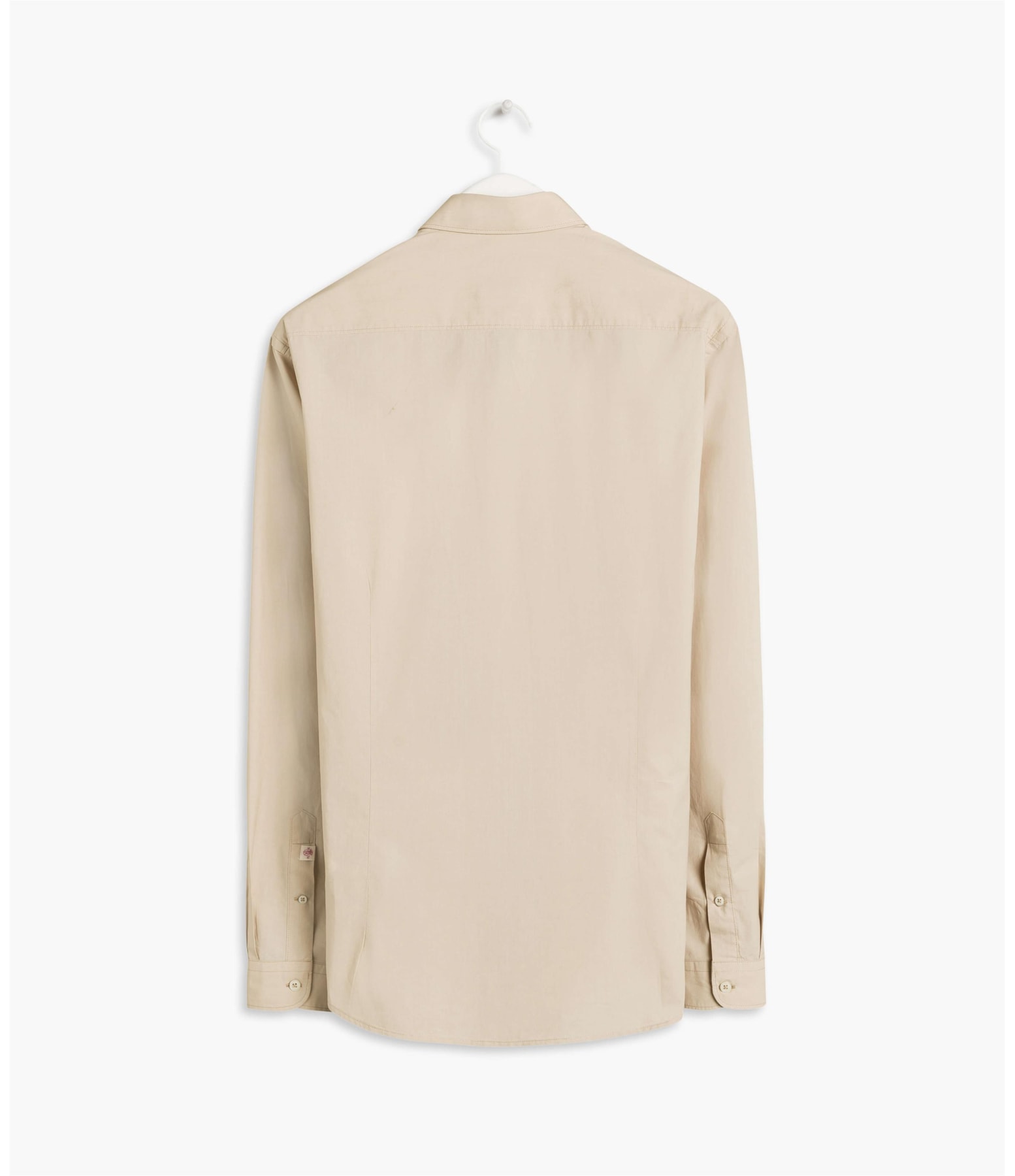 Camisa Tricoline Lisa Ml Khaki
