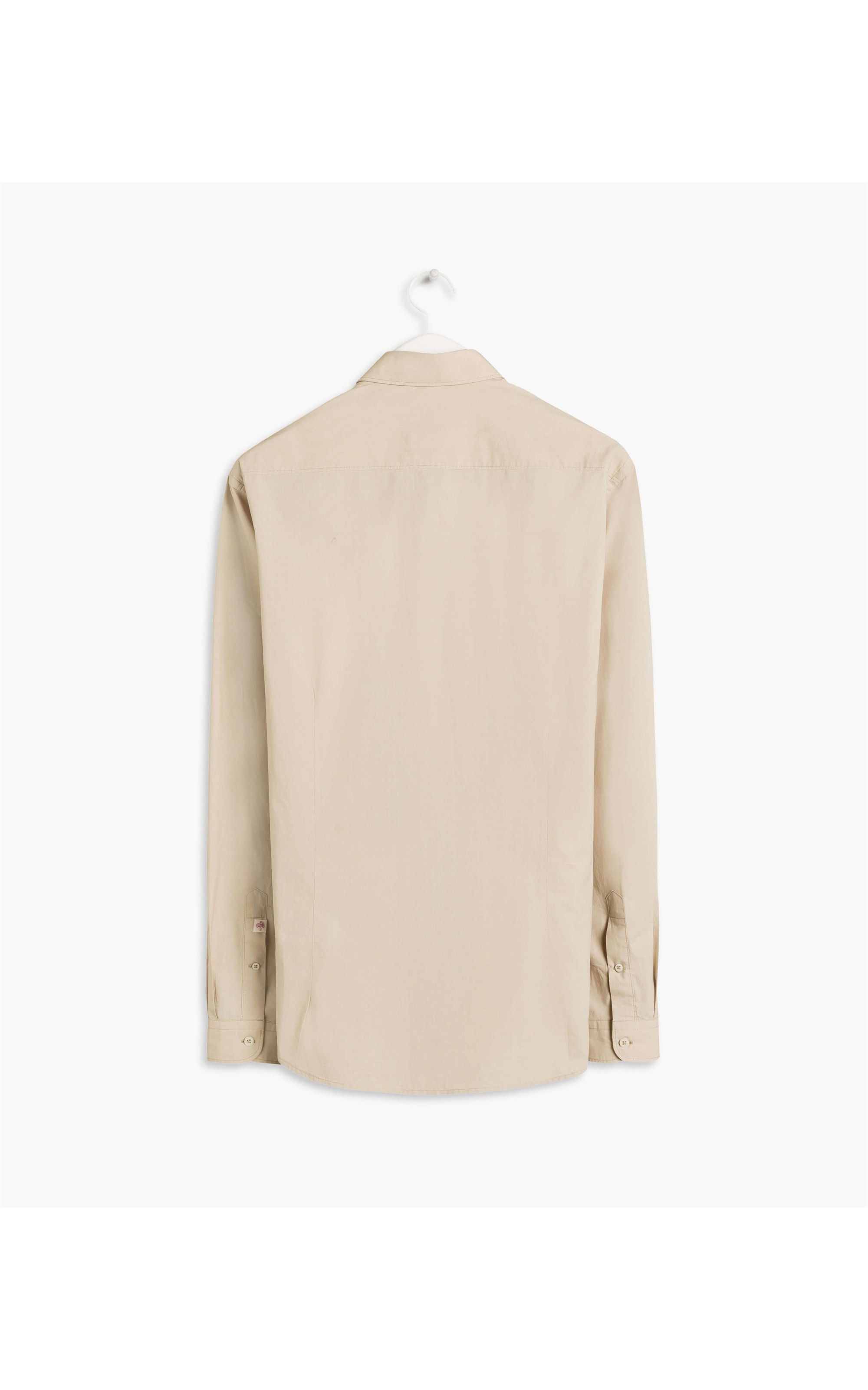 Camisa Tricoline Lisa Ml Khaki
