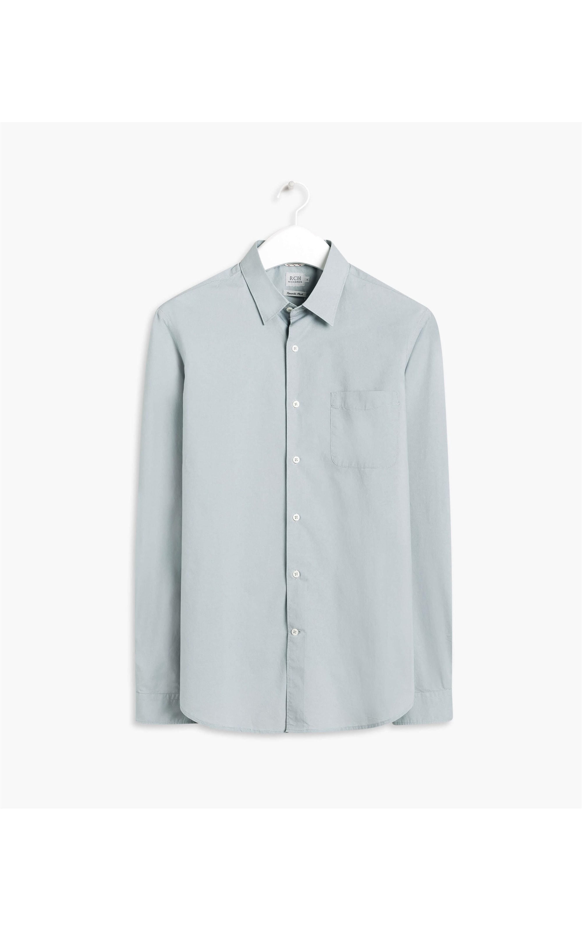 Camisa Tricoline Lisa Ml Verde Médio