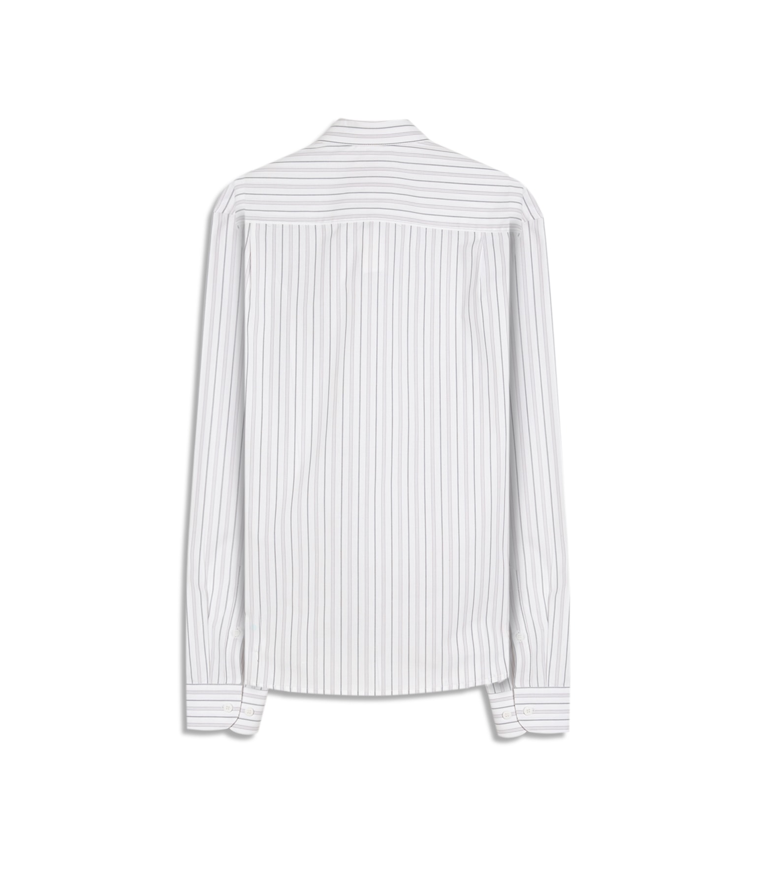 Camisa Tricoline Listrada Rodolfo Ml Prata