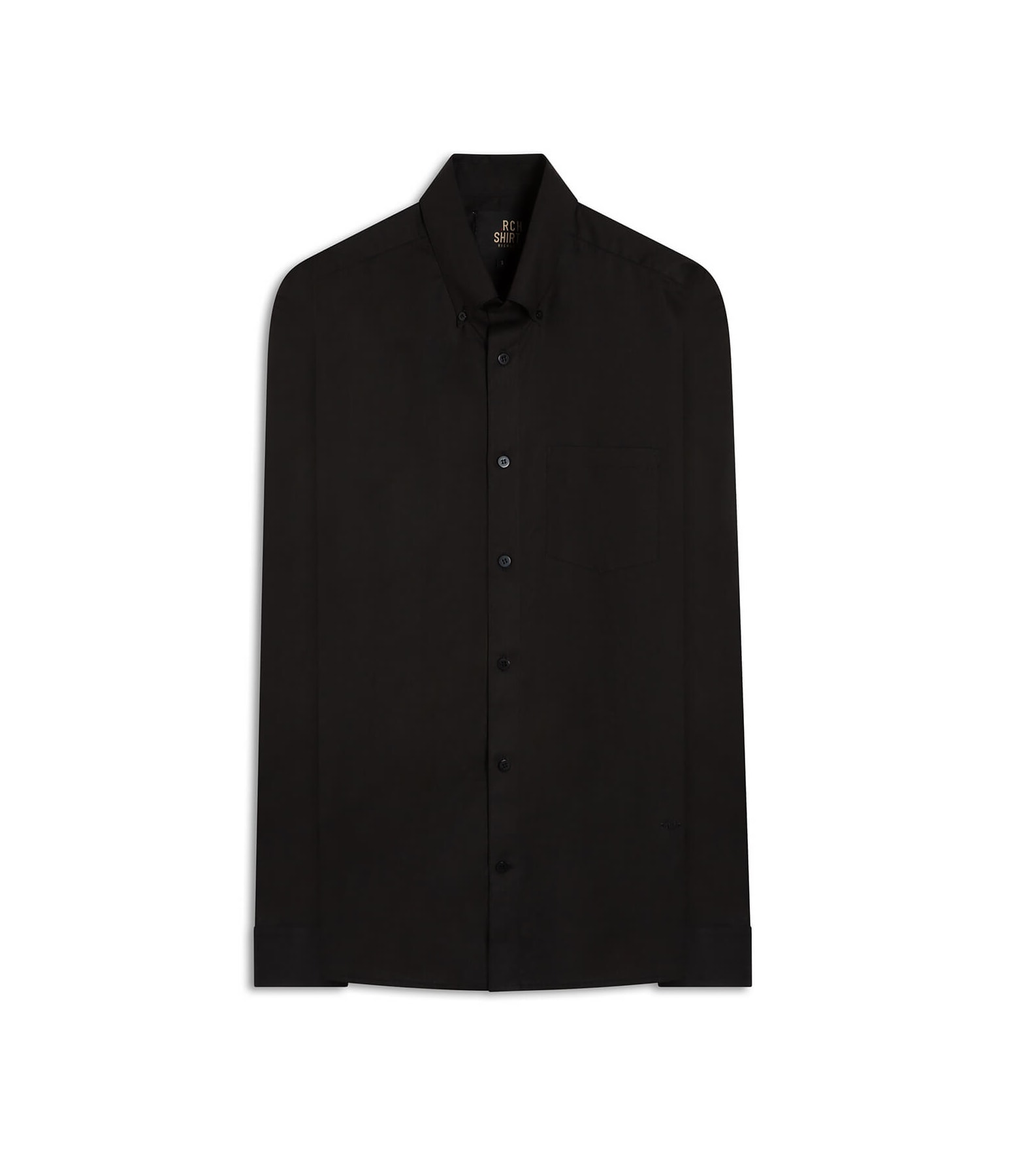 Camisa Tricoline Ly Button Down Ml Plumbo