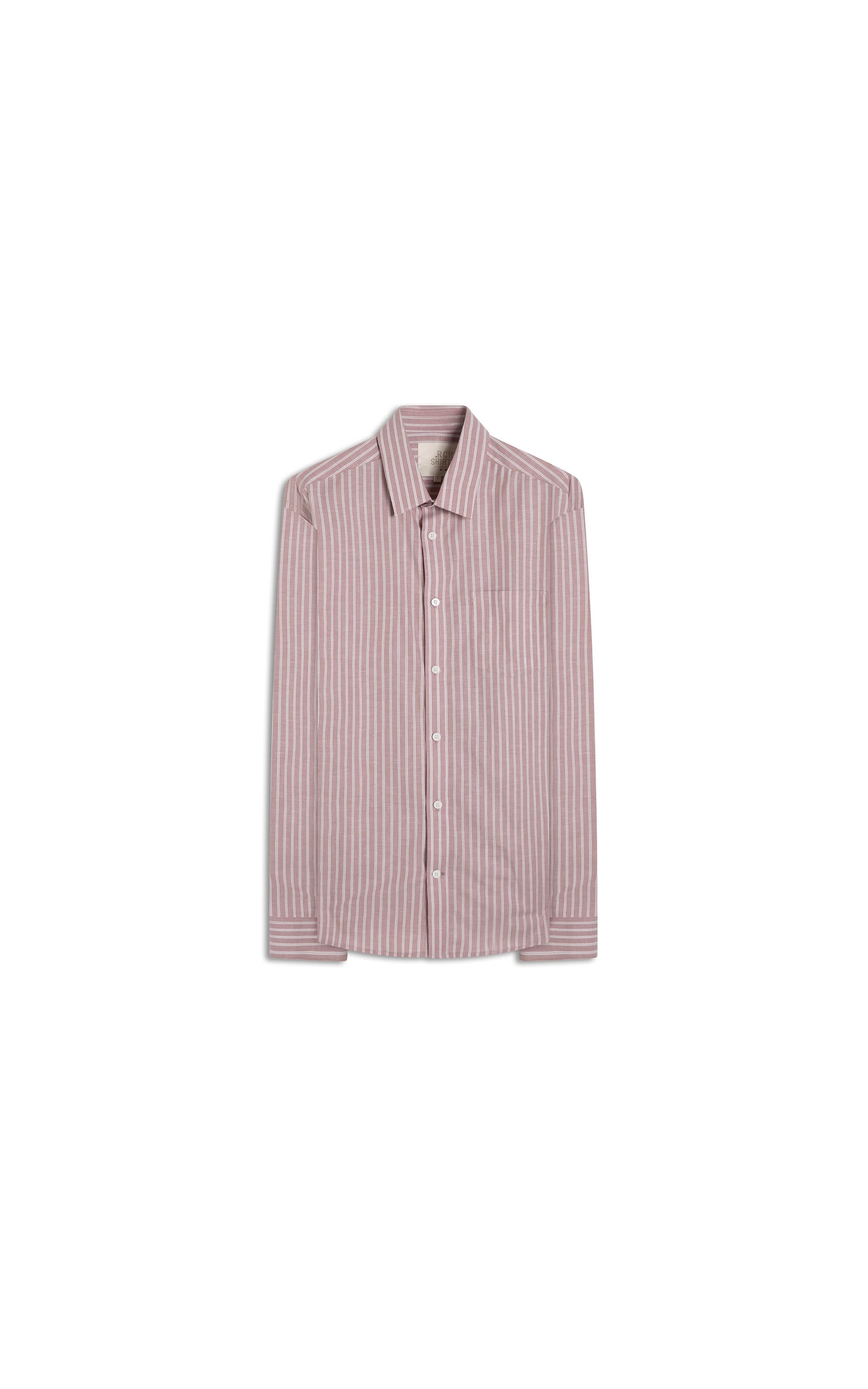 Camisa Tricoline Ly Listrada Otavio Ml Rosê