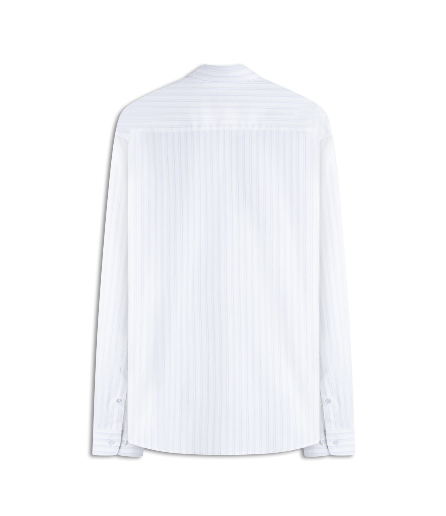 Camisa Tricoline Ly Listrado Degas Ml Branco