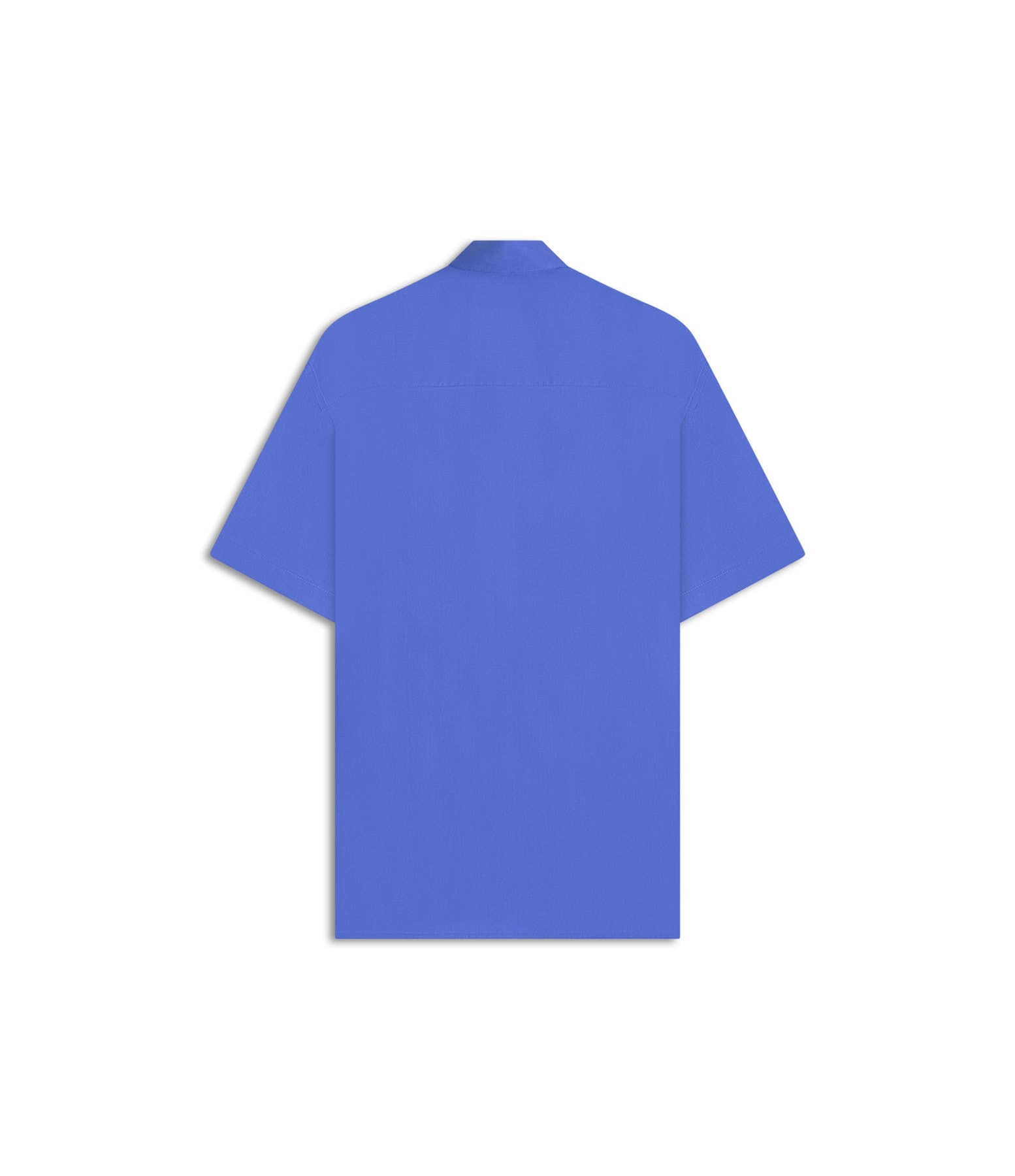 Camisa Tricoline Lycra Mc Azul Pervante