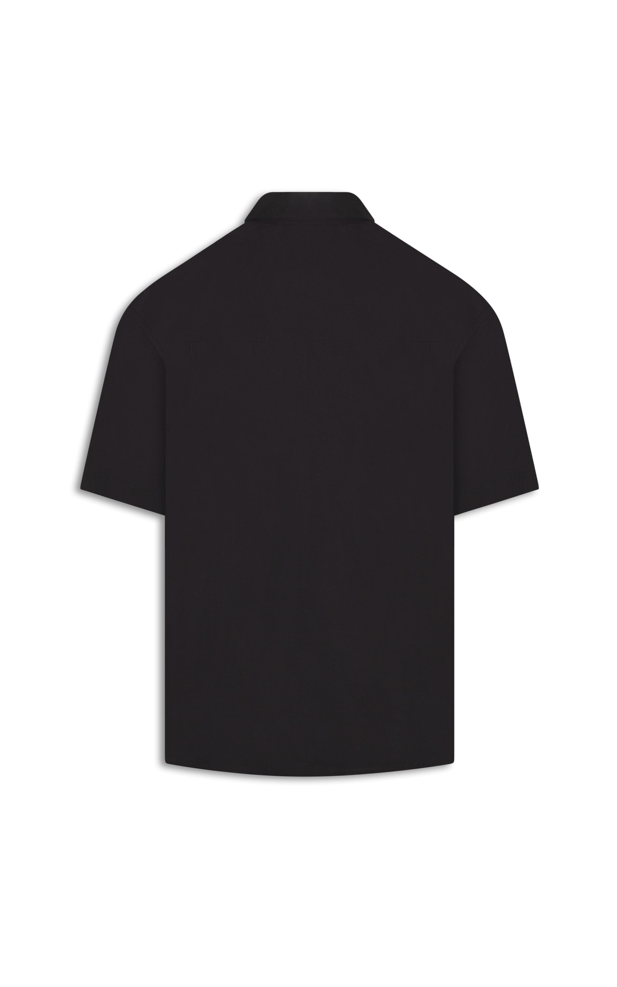 Camisa Tricoline Lycra Mc Preto