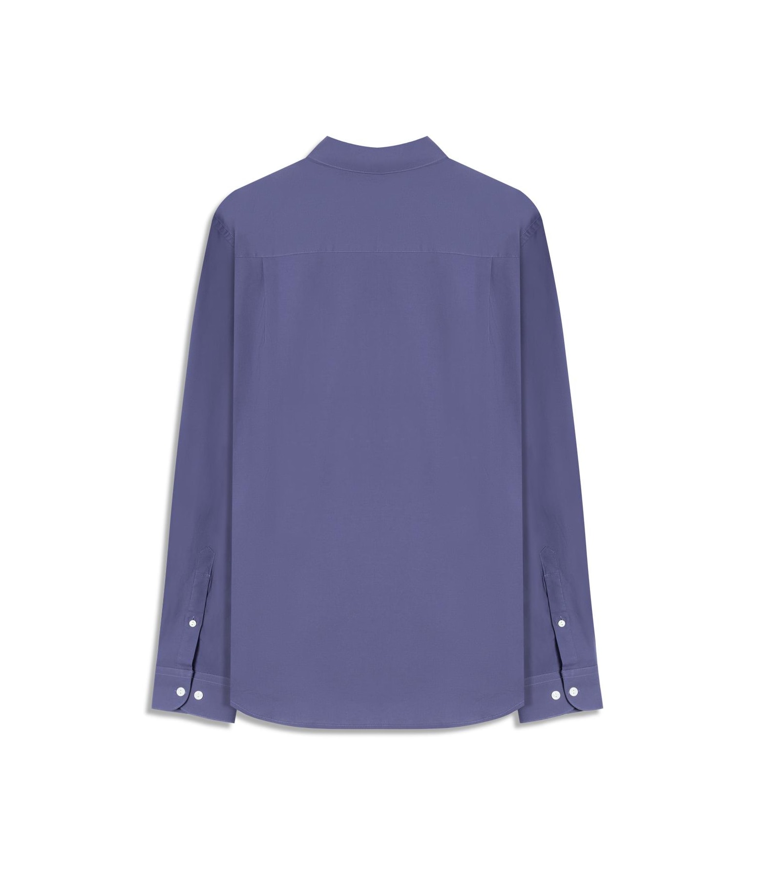 Camisa Tricoline Lycra Ml Azul Celeste