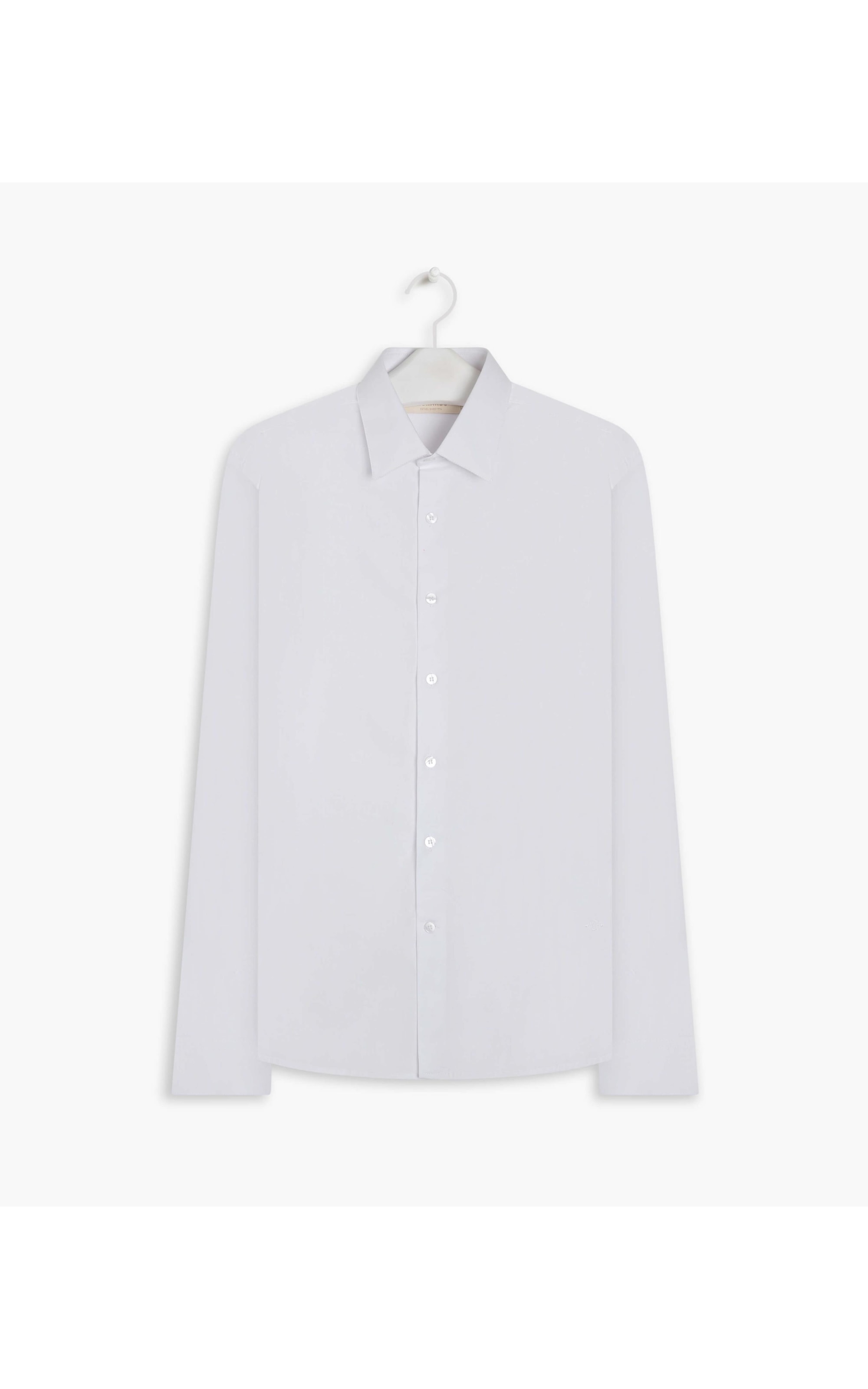Camisa Tricoline Lycra Ml Branco