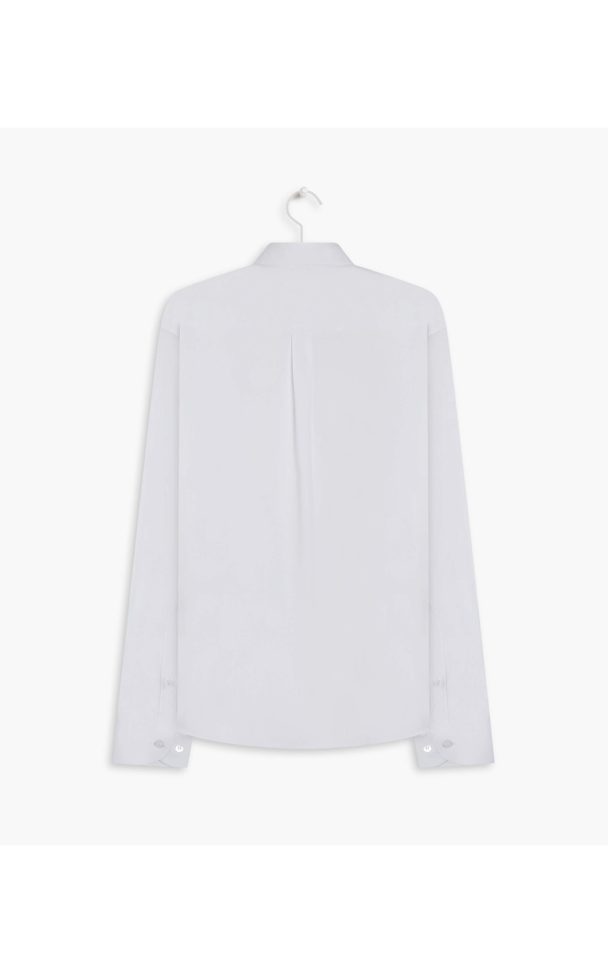 Camisa Tricoline Lycra Ml Branco