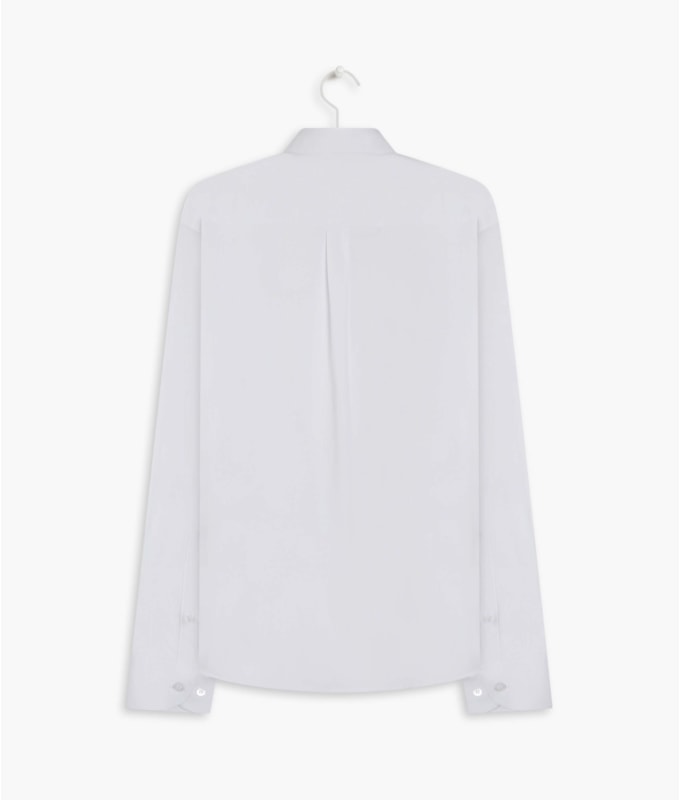 Camisa Tricoline Lycra Ml Branco