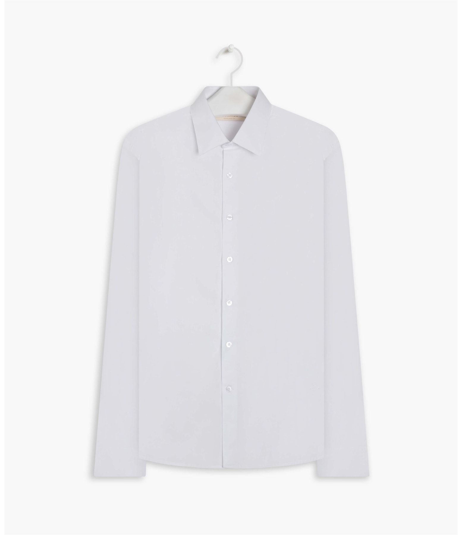 Camisa Tricoline Lycra Ml Branco