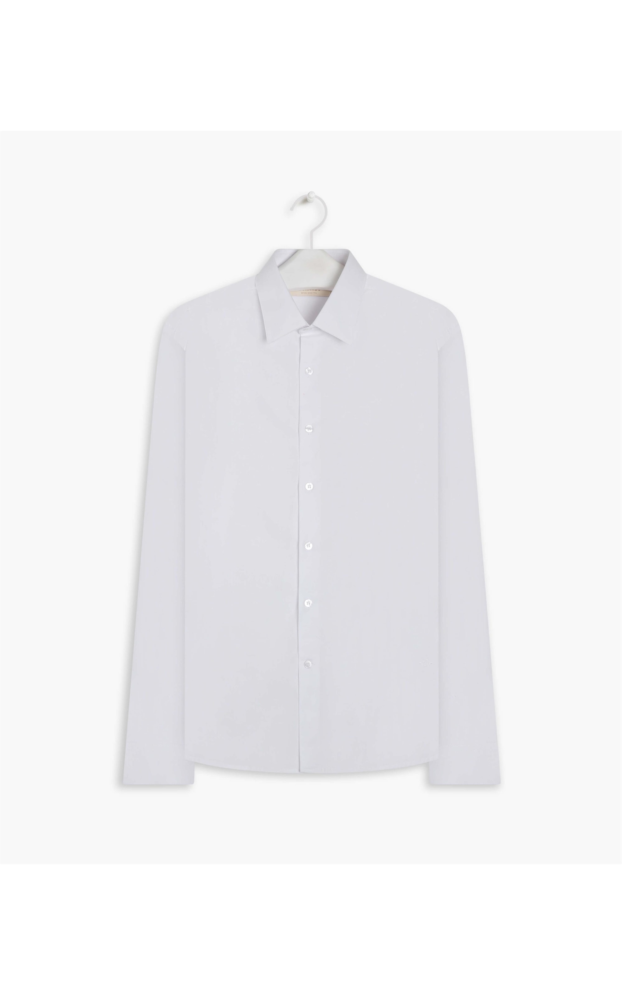 Camisa Tricoline Lycra Ml Branco