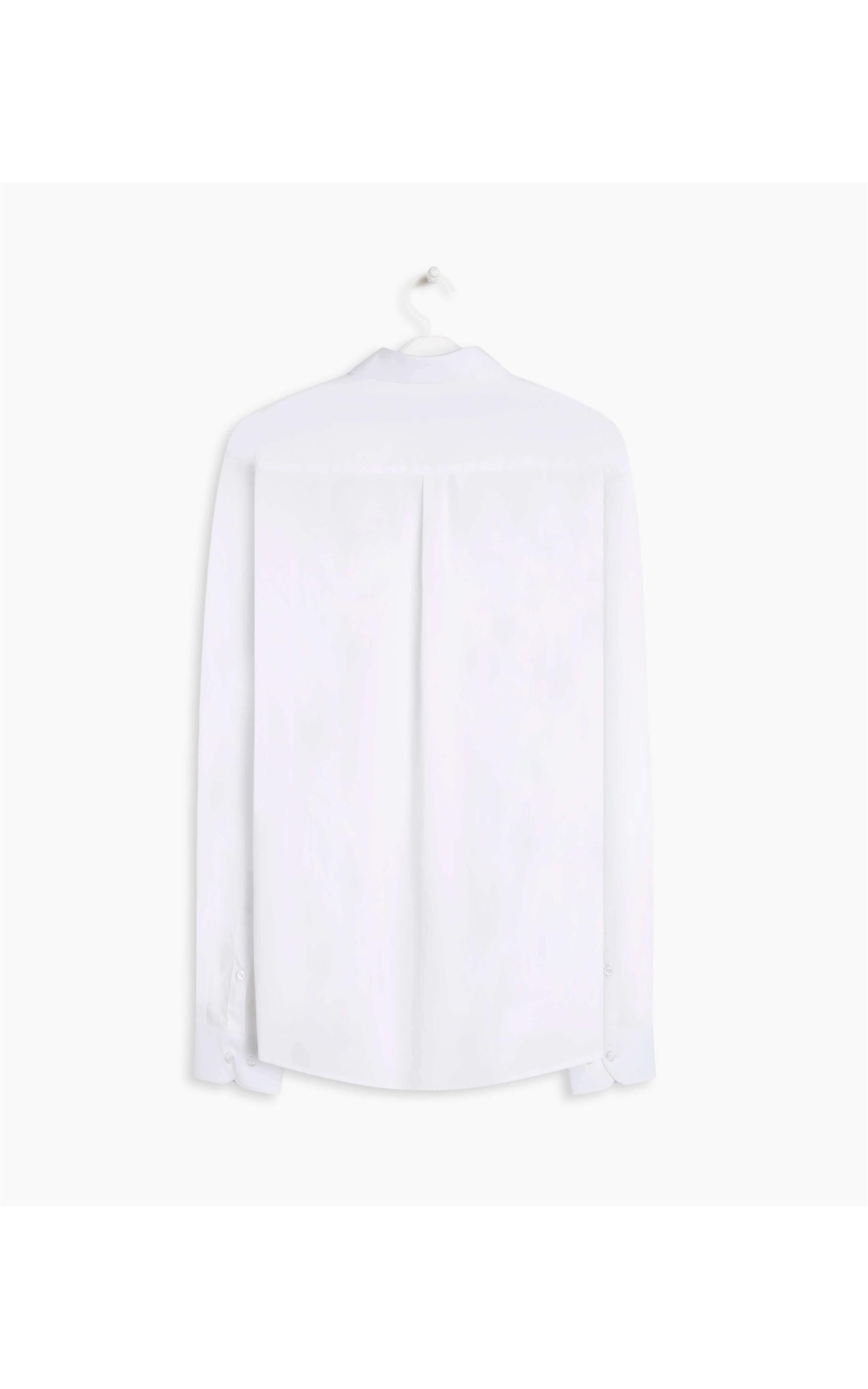 Camisa Tricoline Lycra Ml Branco