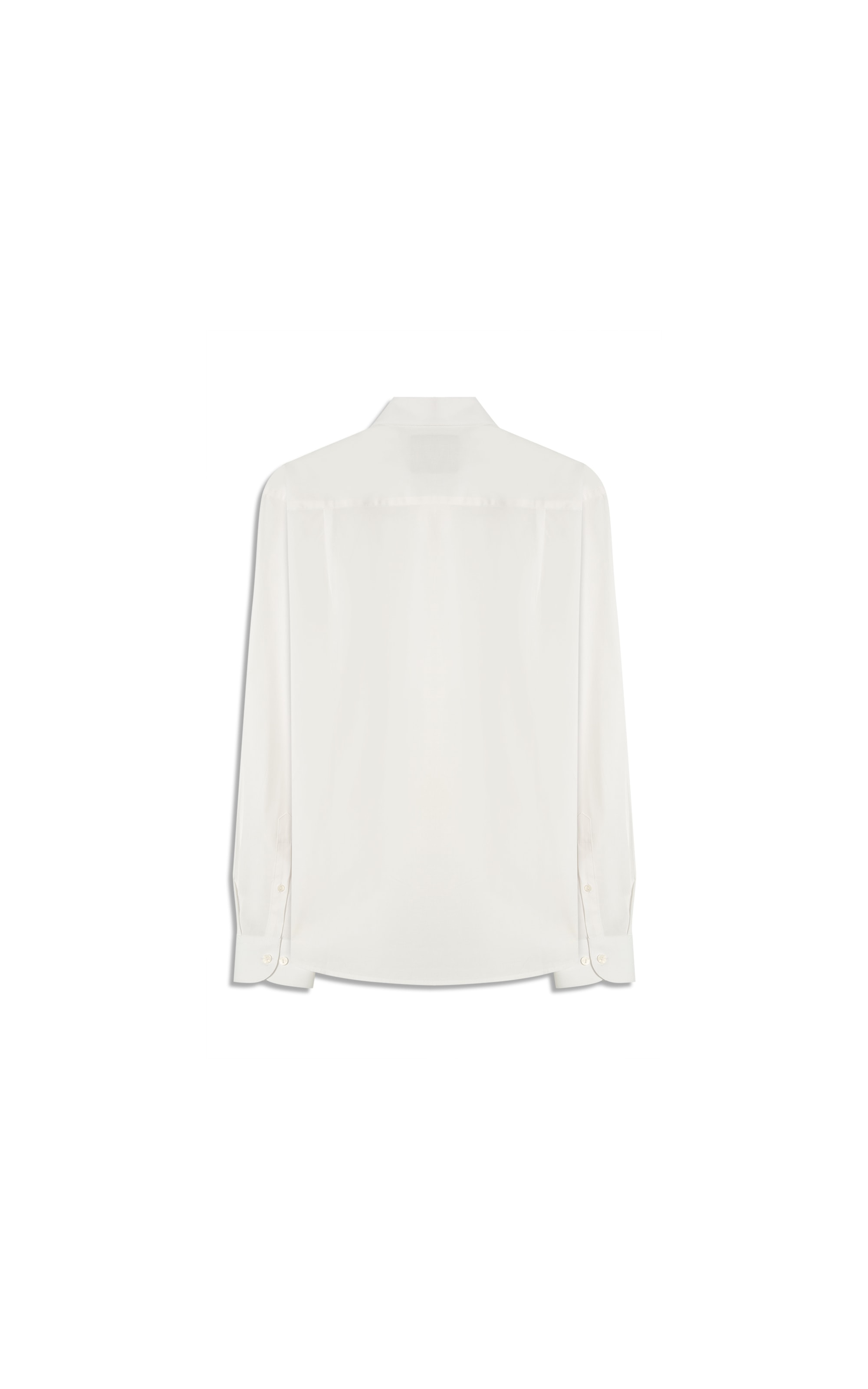 Camisa Tricoline Lycra Ml Branco
