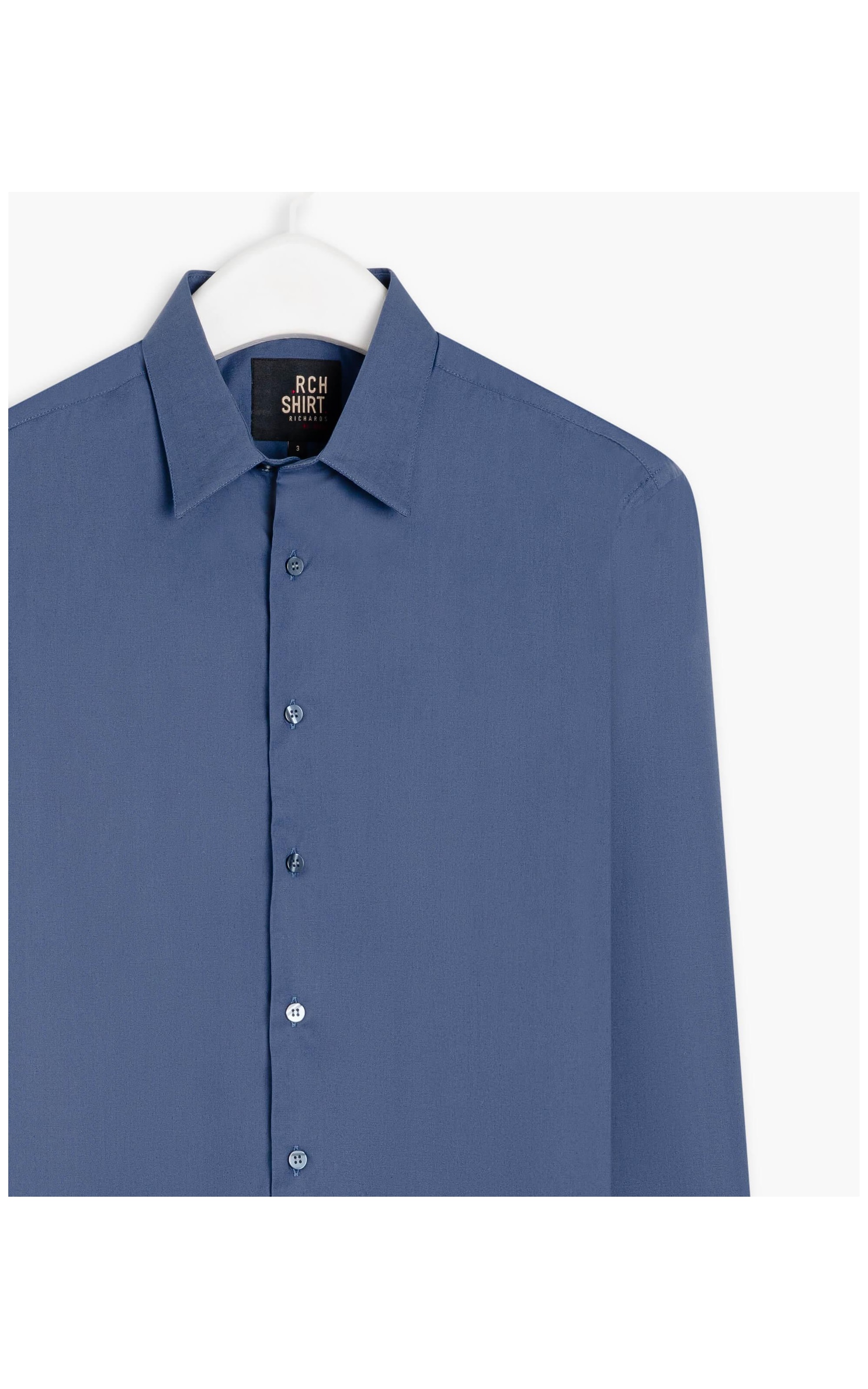 Camisa Tricoline Lycra Ml Hortencia