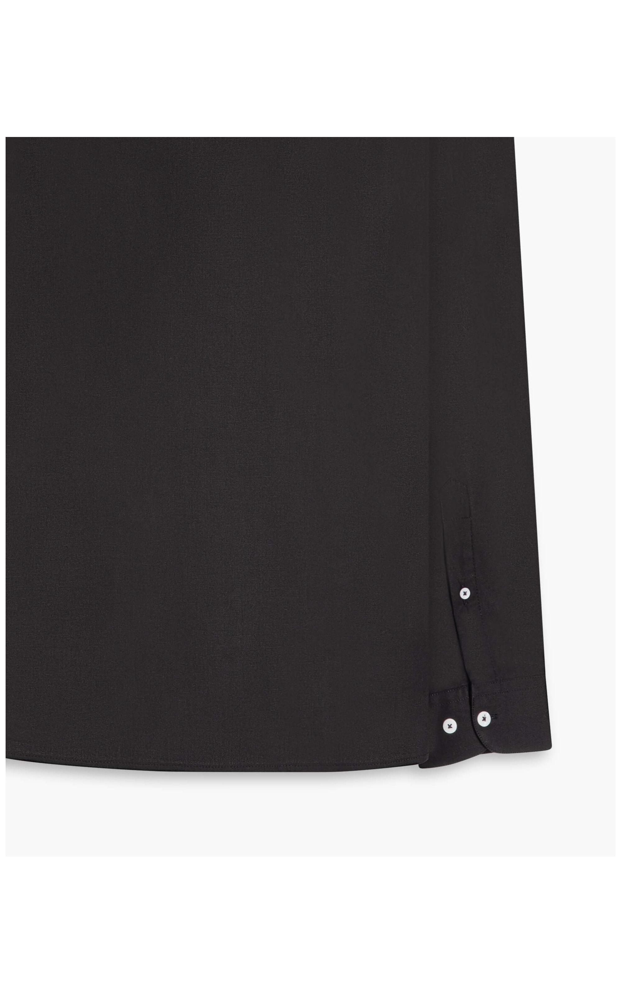 Camisa Tricoline Lycra Ml Preto