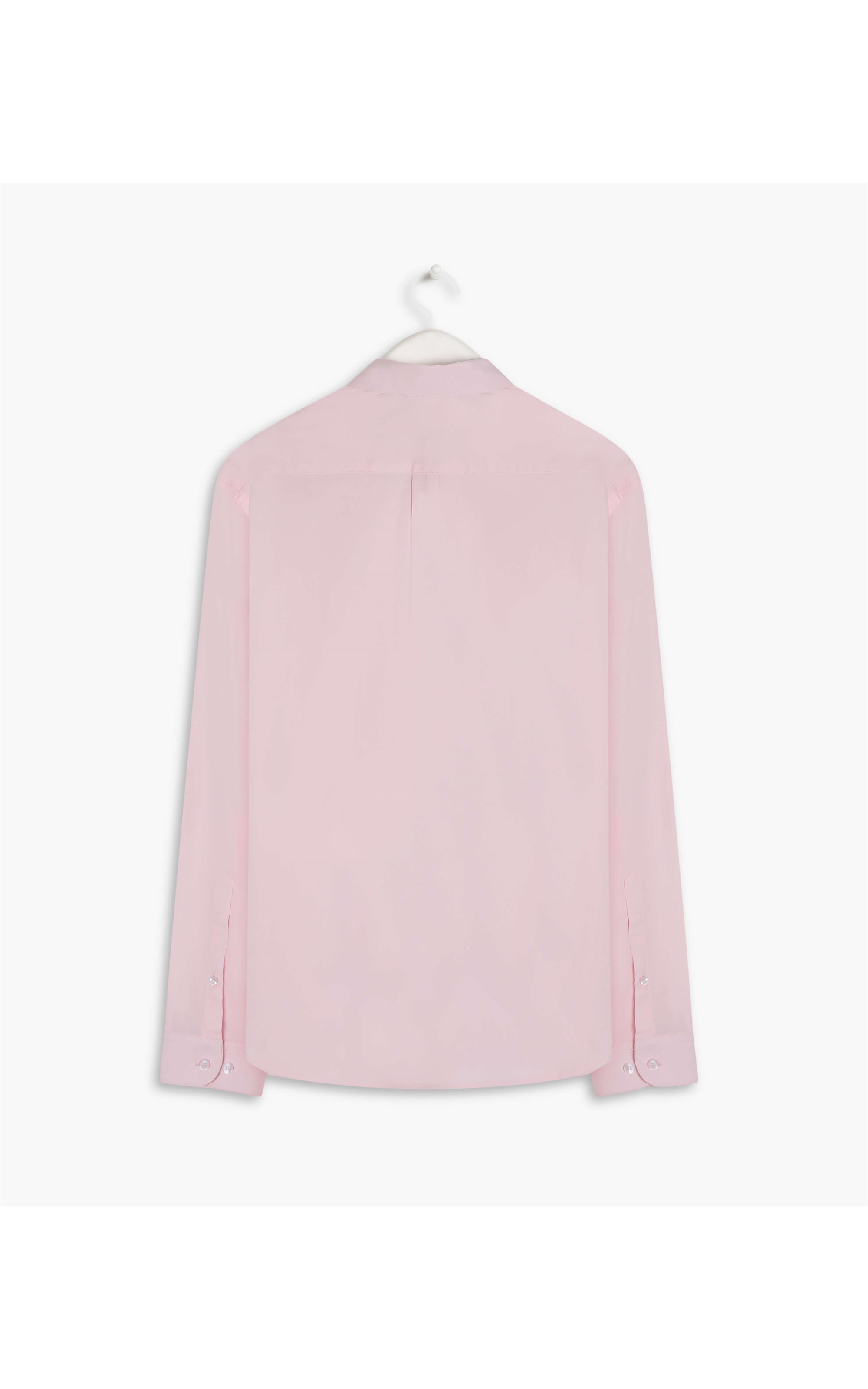 Camisa Tricoline Lycra Ml Rosa