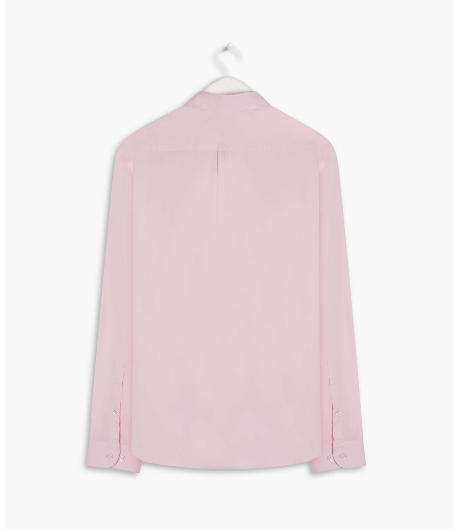 Camisa Tricoline Lycra Ml Rosa