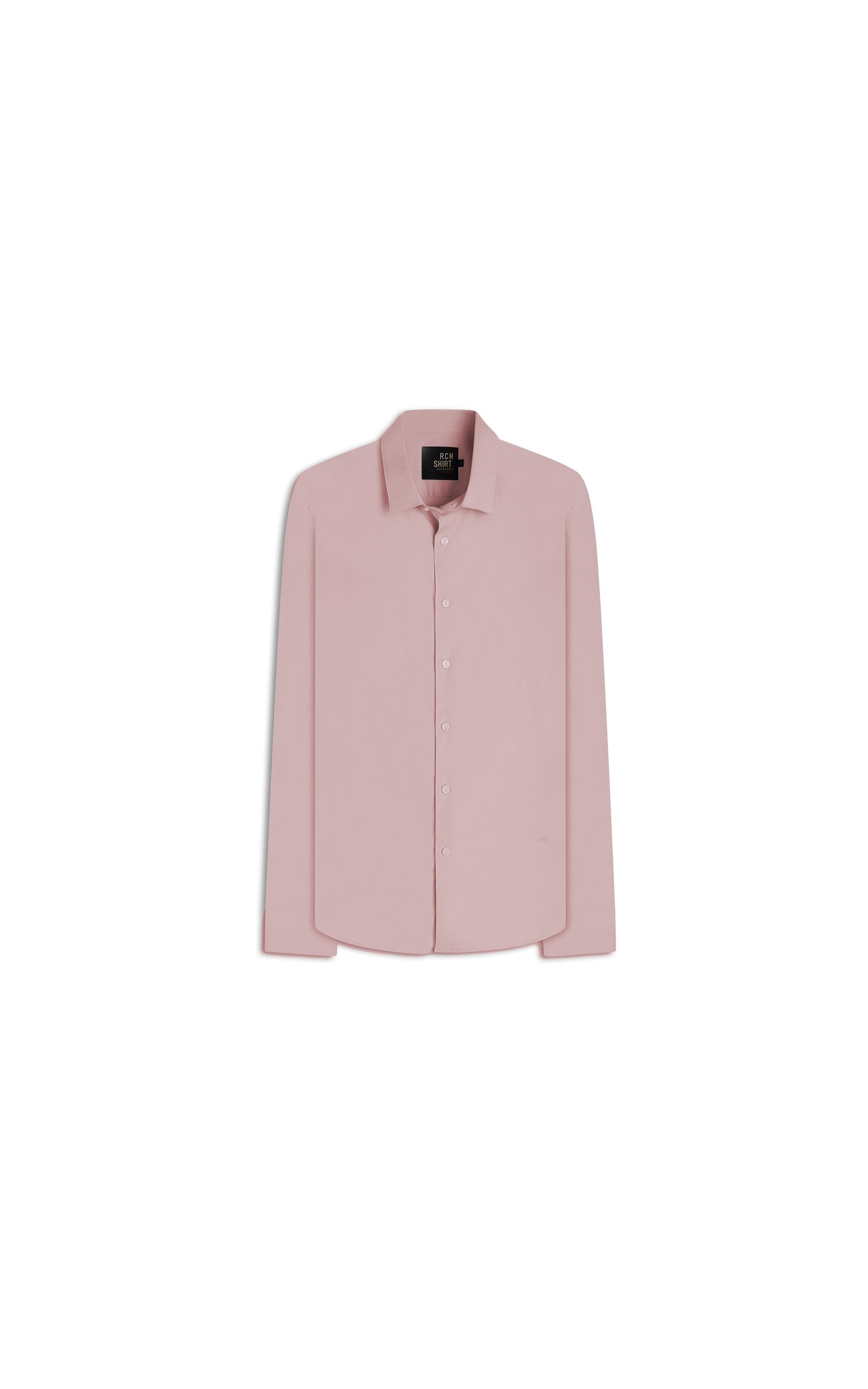 Camisa Tricoline Lycra Ml Rosa Velho