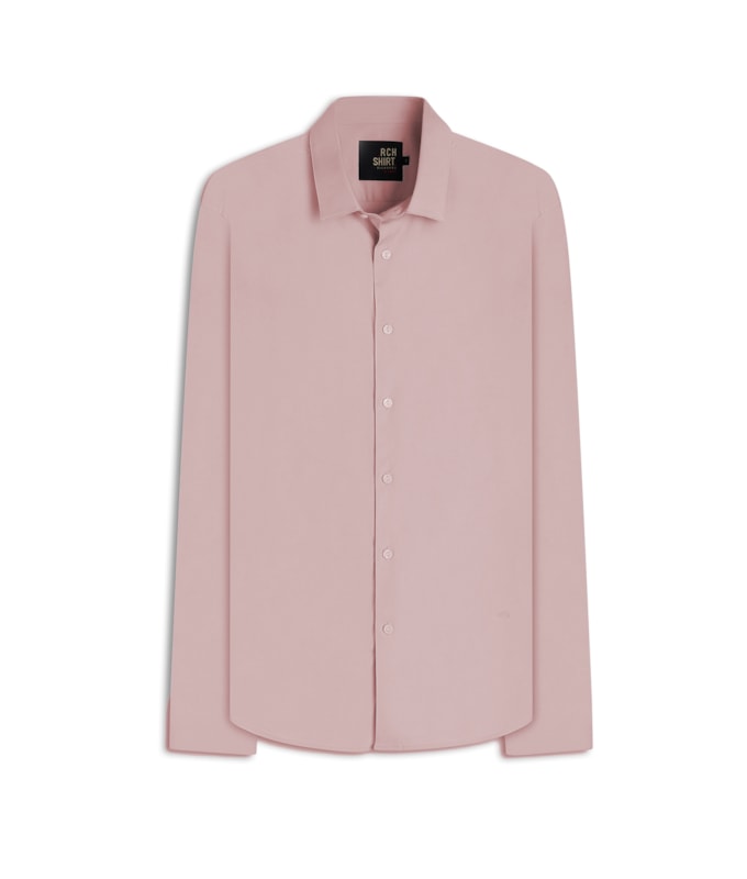 Camisa Tricoline Lycra Rosa Velho
