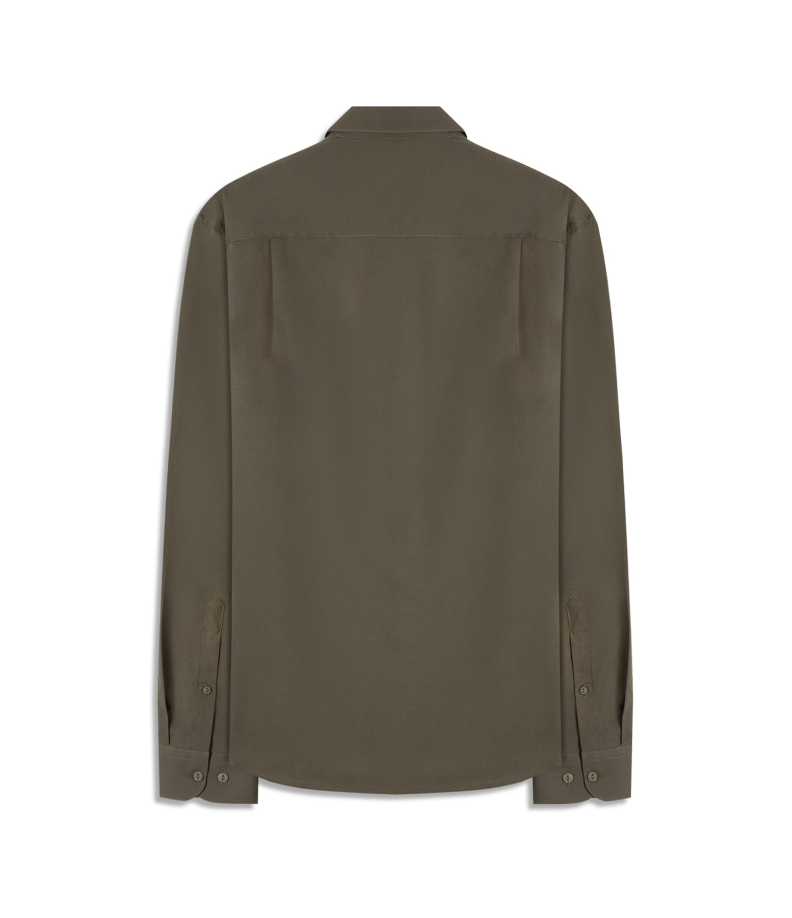 Camisa Tricoline Lycra Tabaco