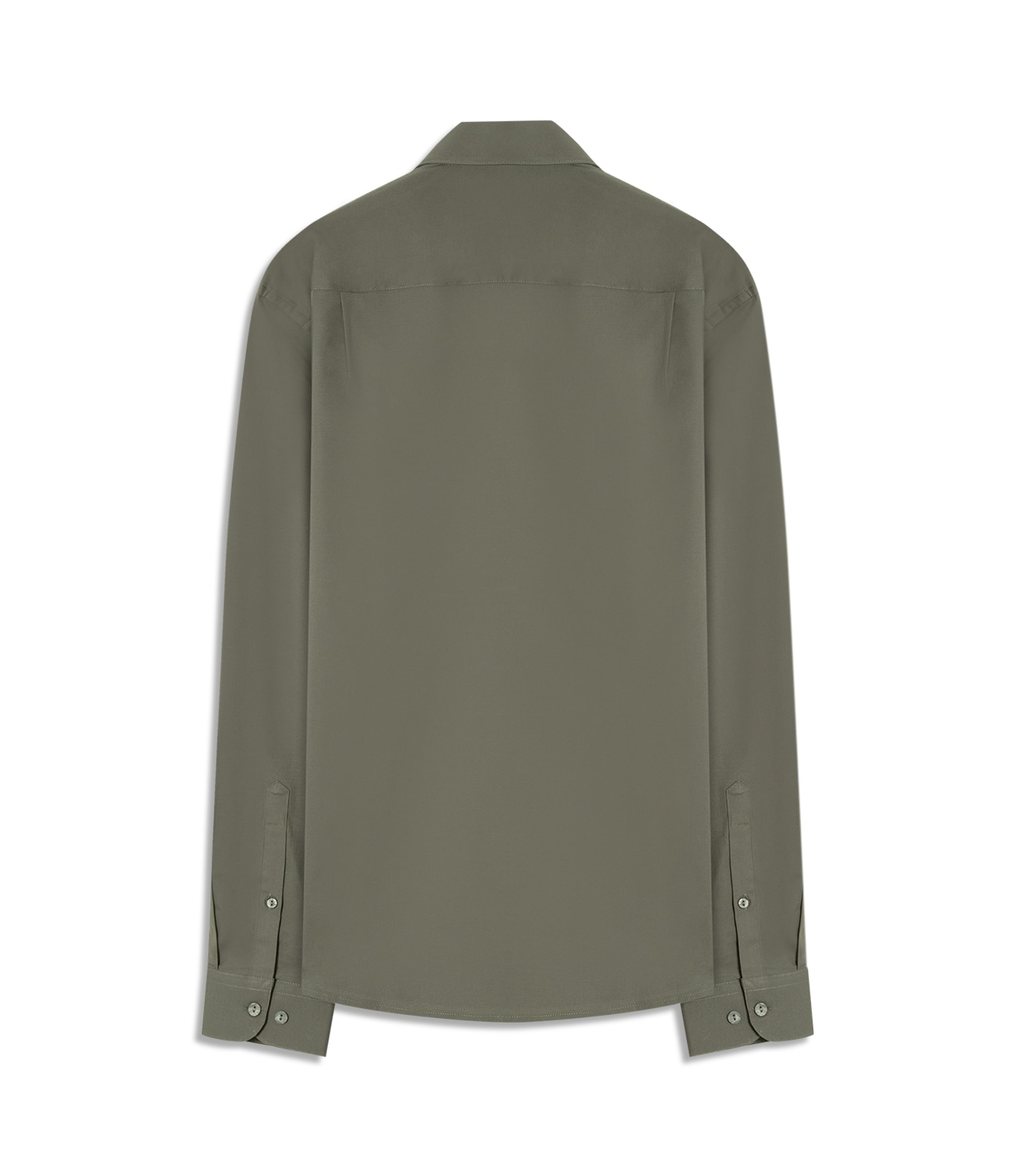 Camisa Tricoline Lycra Verde Army