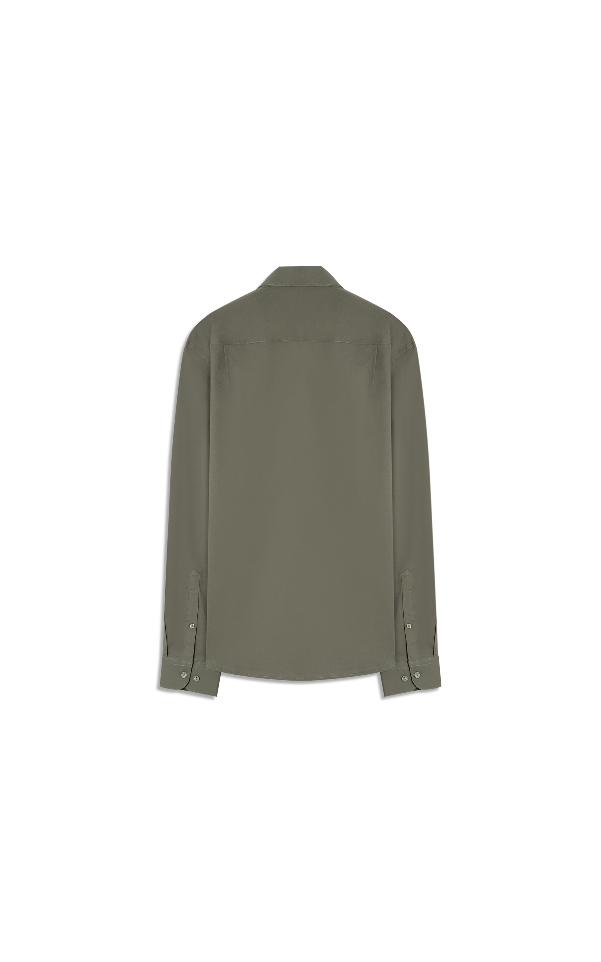 Camisa Tricoline Lycra Verde Army