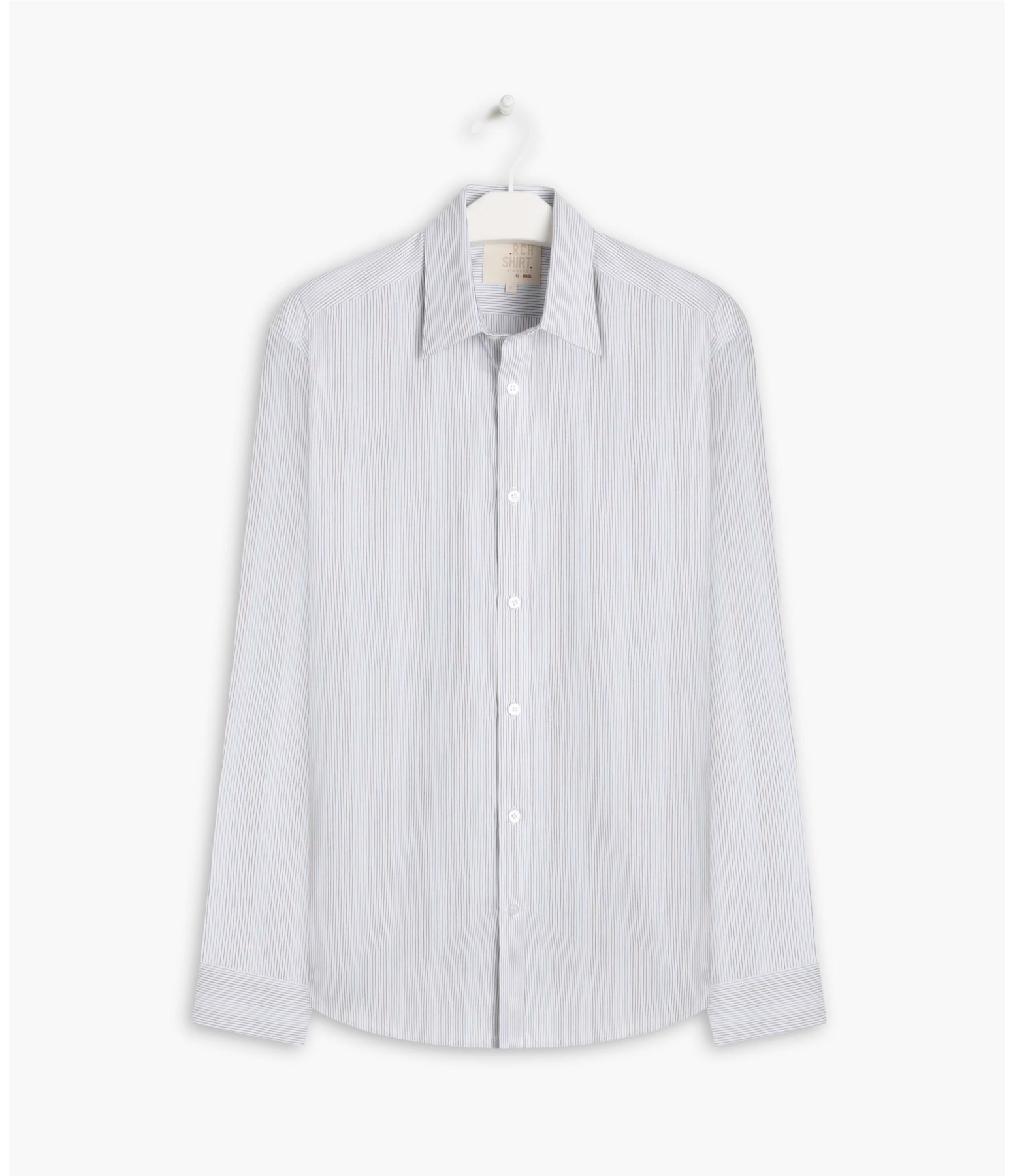 Camisa Tricoline Marcio Ml Branco